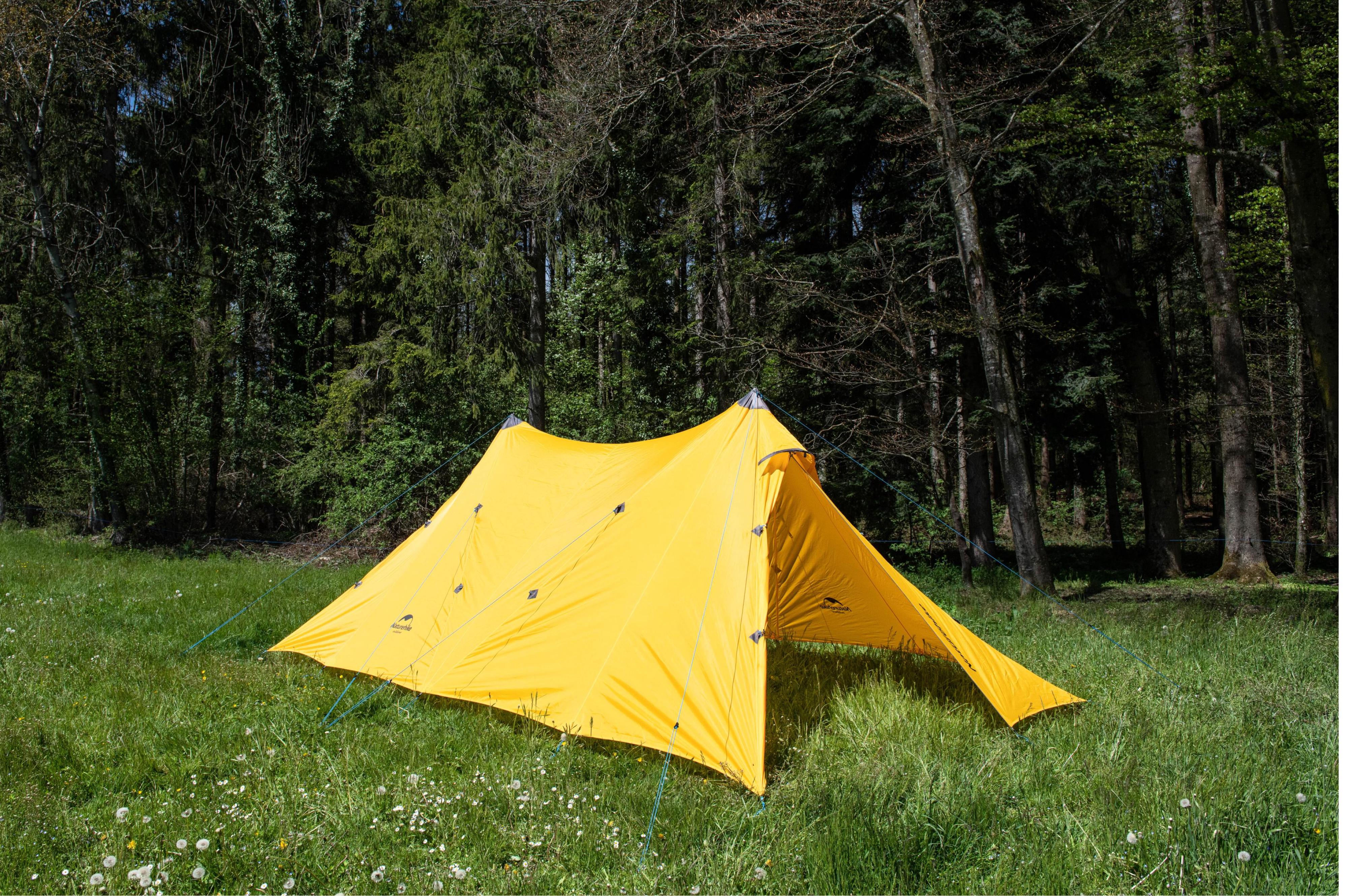 Naturehike - Double Tower Tent Twin Peaks 8 - 600x300x220cm - 7+ Personen Zelte
