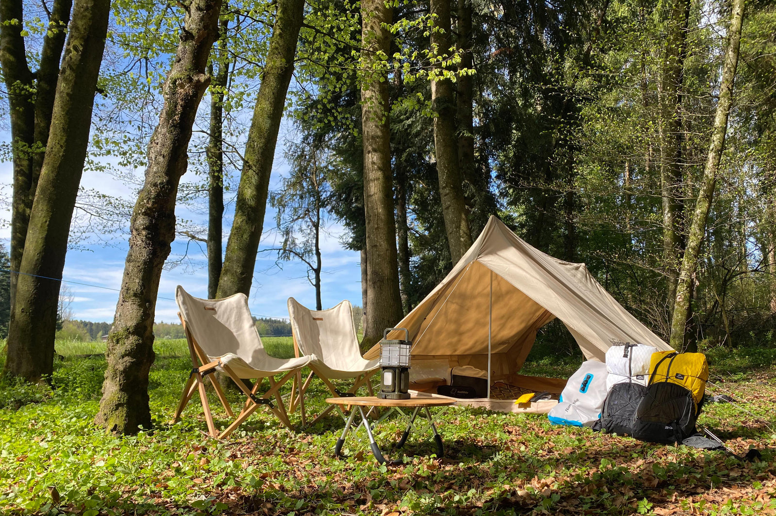 Naturehike - Extend Cotton Tent - 305x183x150cm - 3 Personen Zelte