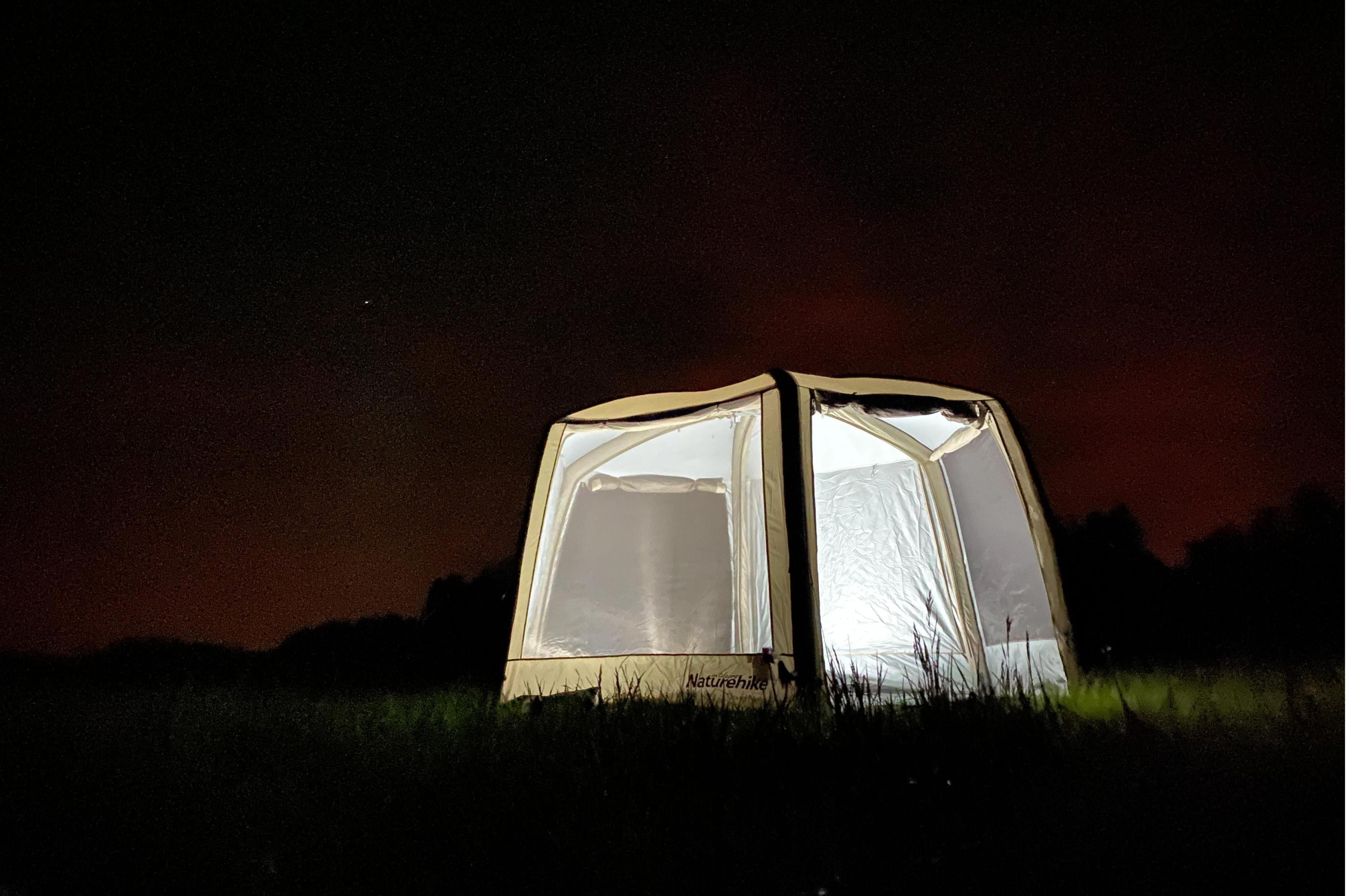 Naturehike - Hexagonal Airpole Tent - 380x329x220cm - 4 Personen Zelte