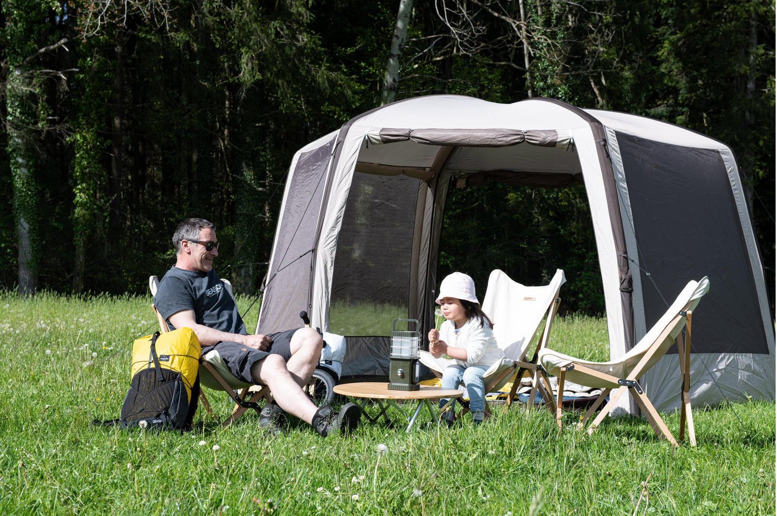 Naturehike - Hexagonal Airpole Tent - 380x329x220cm - 4 Personen Zelte