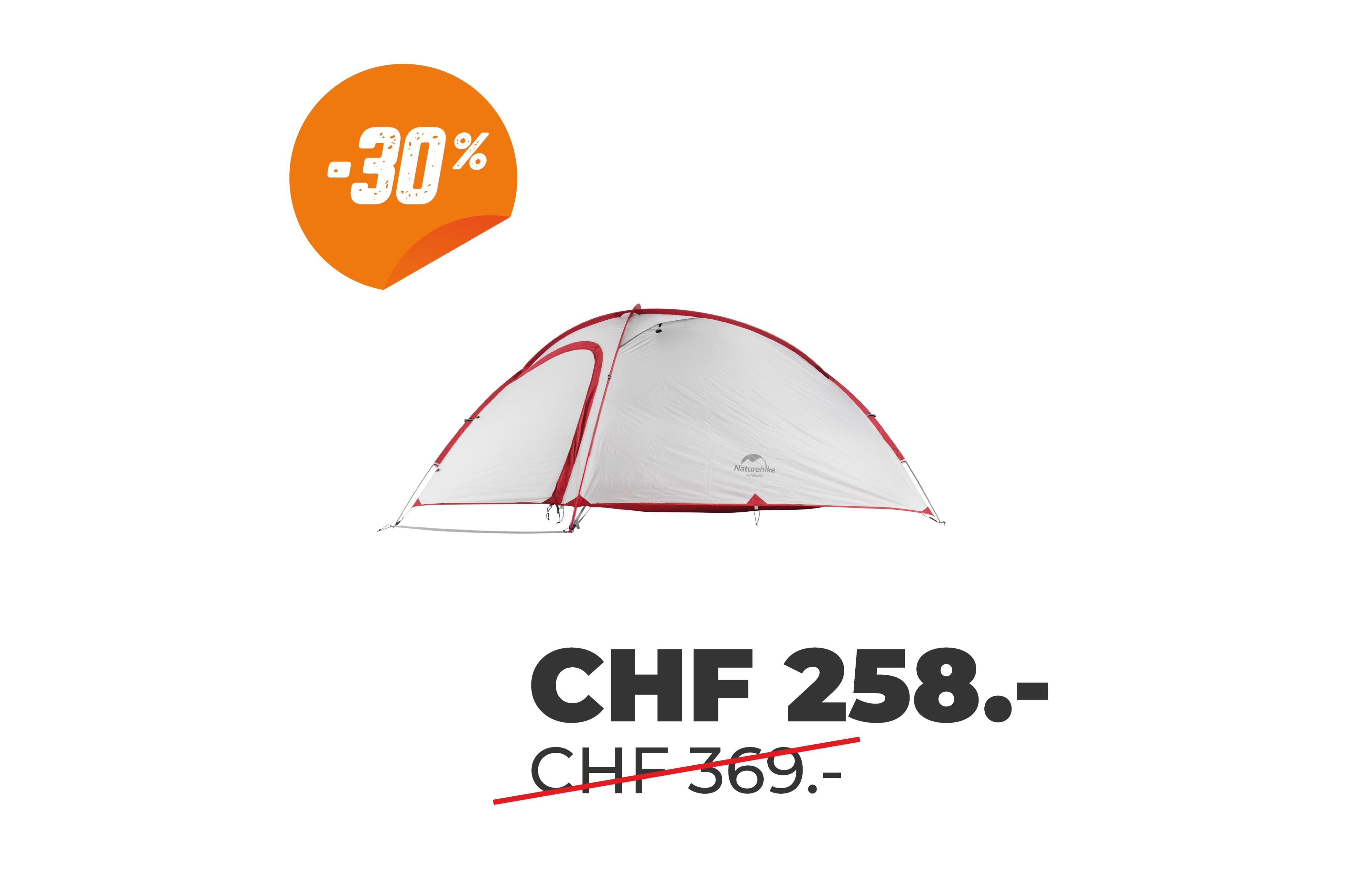 Hiby 2-3 - 310x130x163cm - 3 Personen Zelte
