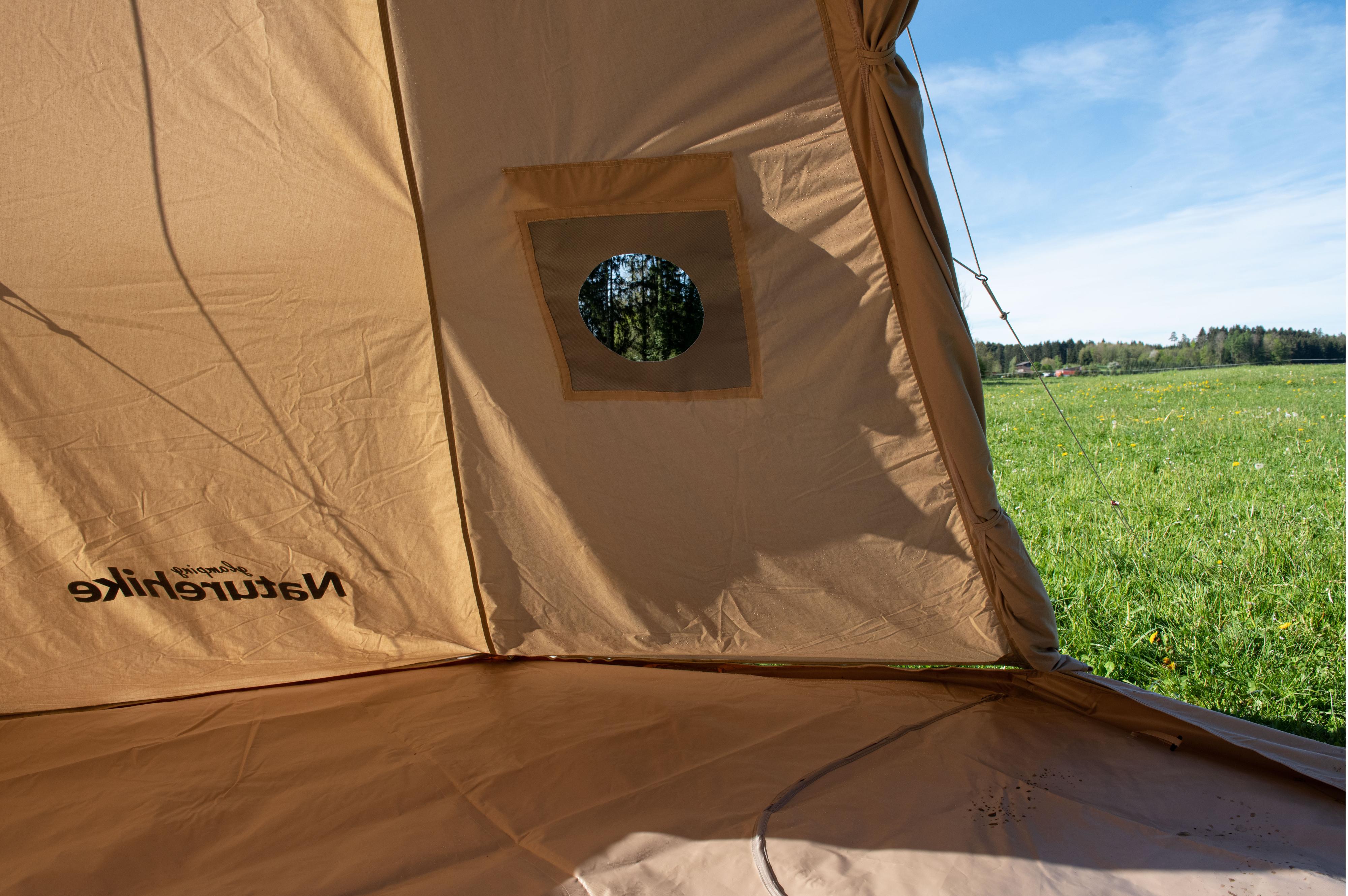 Naturehike - Profound 9.6 Cotton Pyramid Tent - 400x400x280cm - 4 Personen Zelte