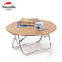 Naturehike - Round about bamboo Table - 60x60x27cm - TopDeals