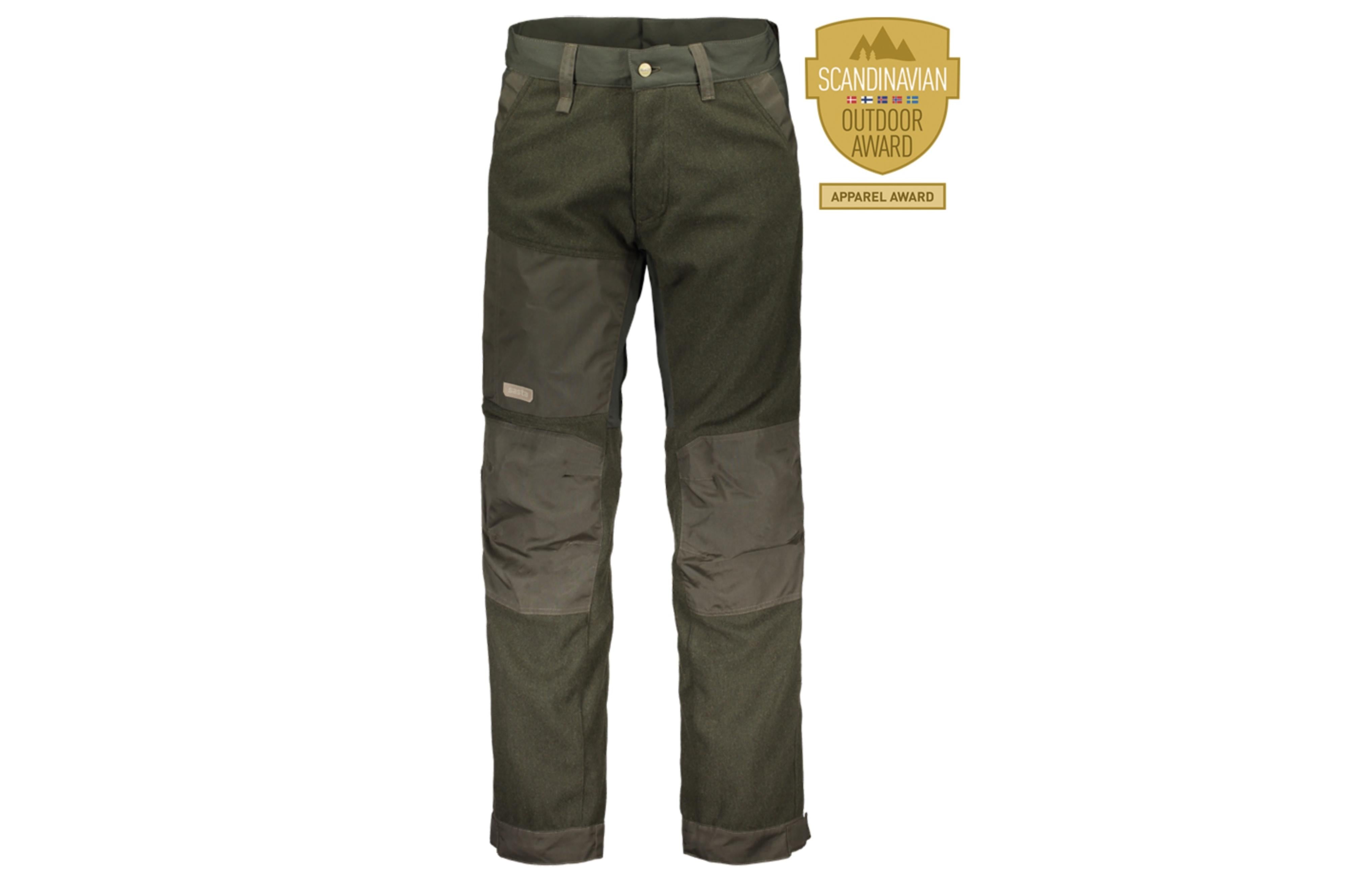 Sasta - Kaarna Trousers - Olive / 56 - Hosen