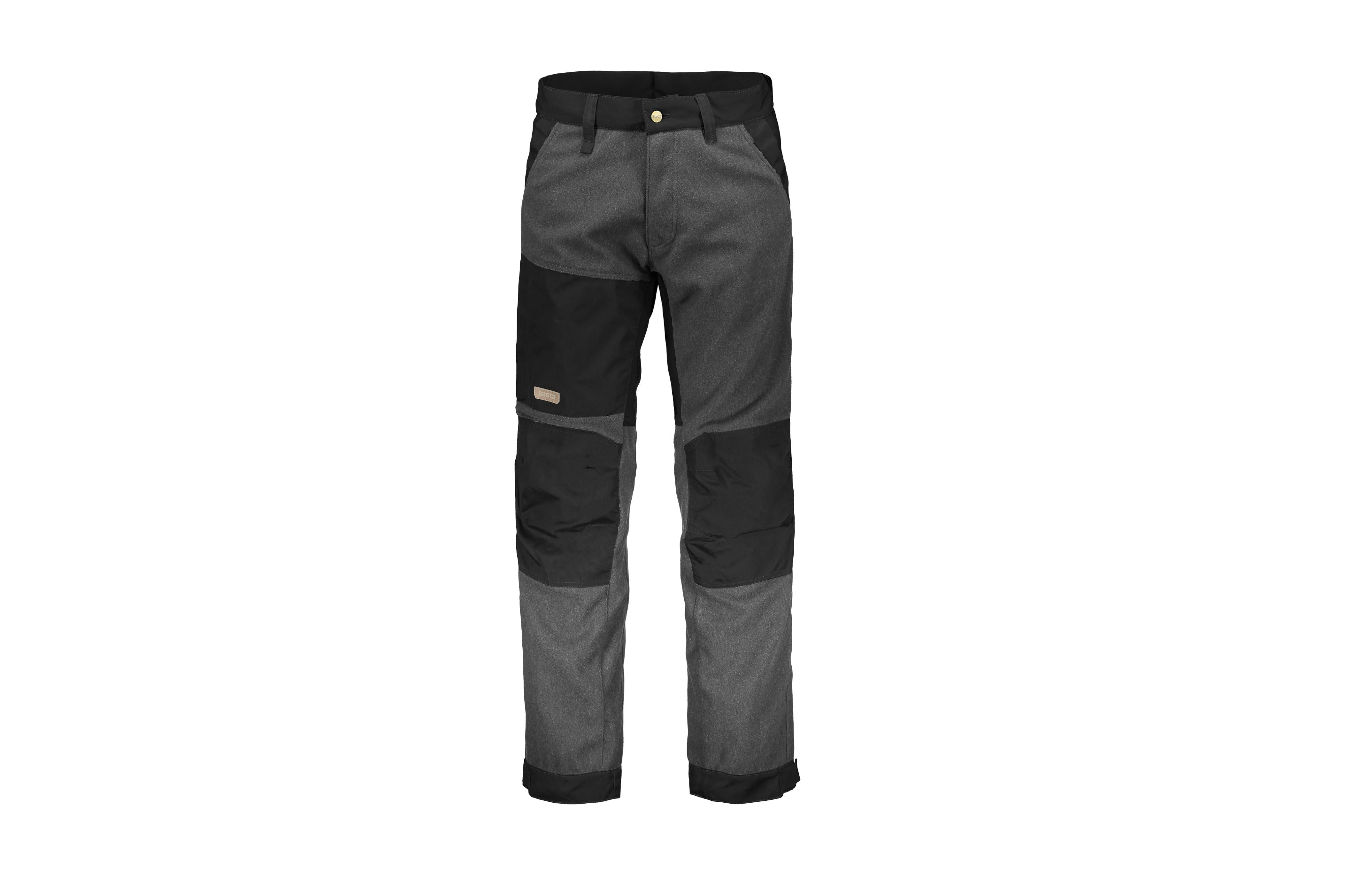 Sasta - Kaarna Trousers - Charcoal / 52 - Hosen