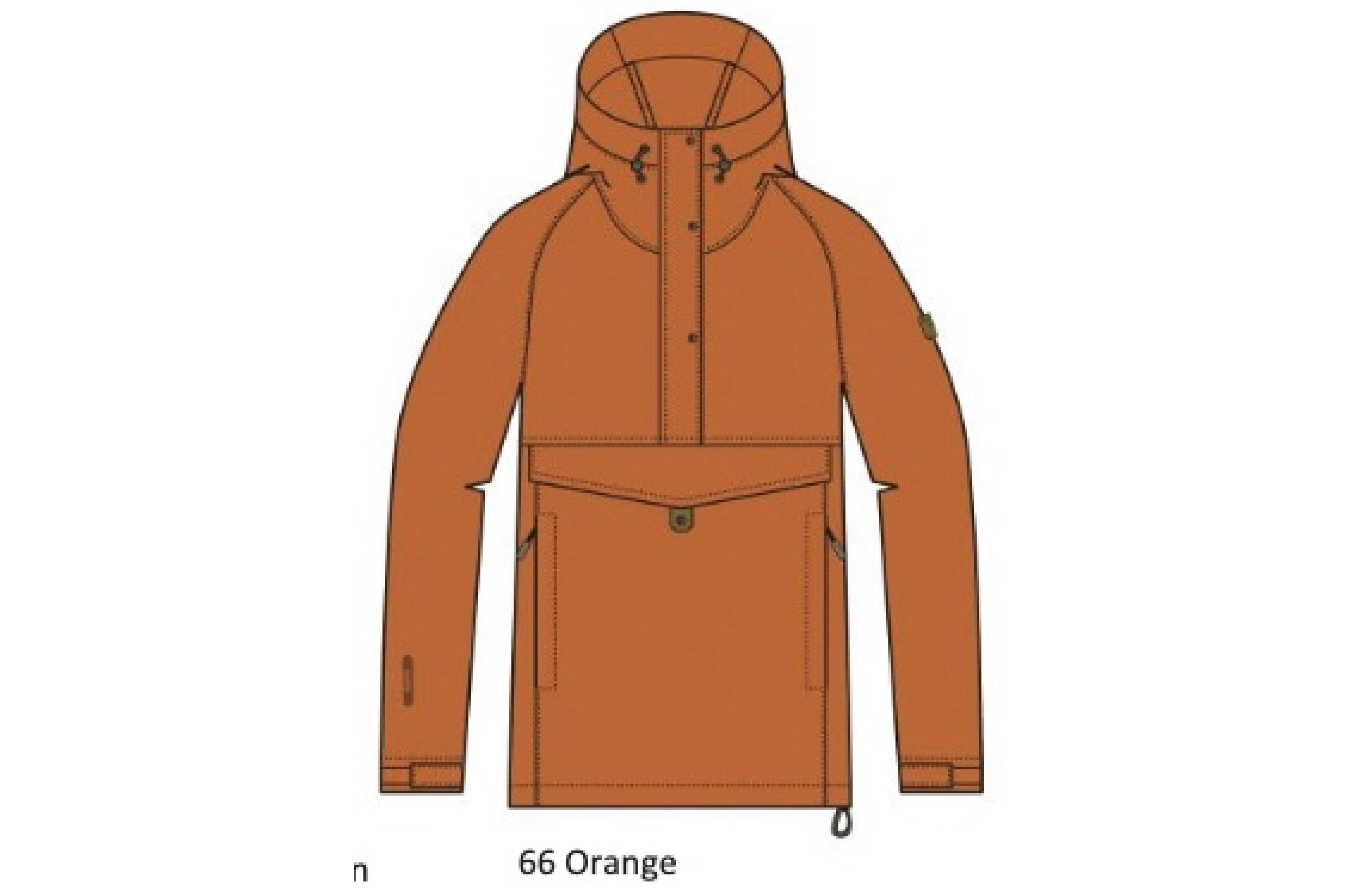 Sasta - Kenai Anorak - Light Orange / 32 - Jacken