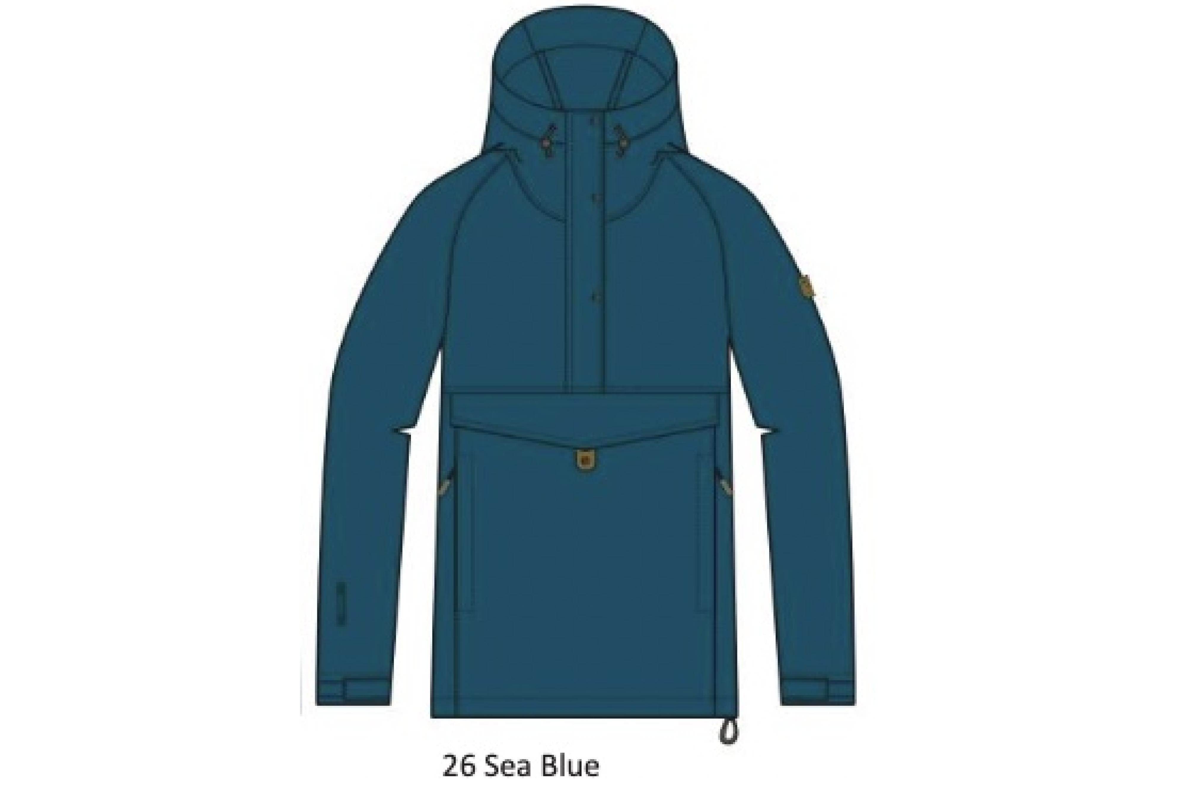 Sasta - Kenai Anorak - Blue / 34 - Jacken