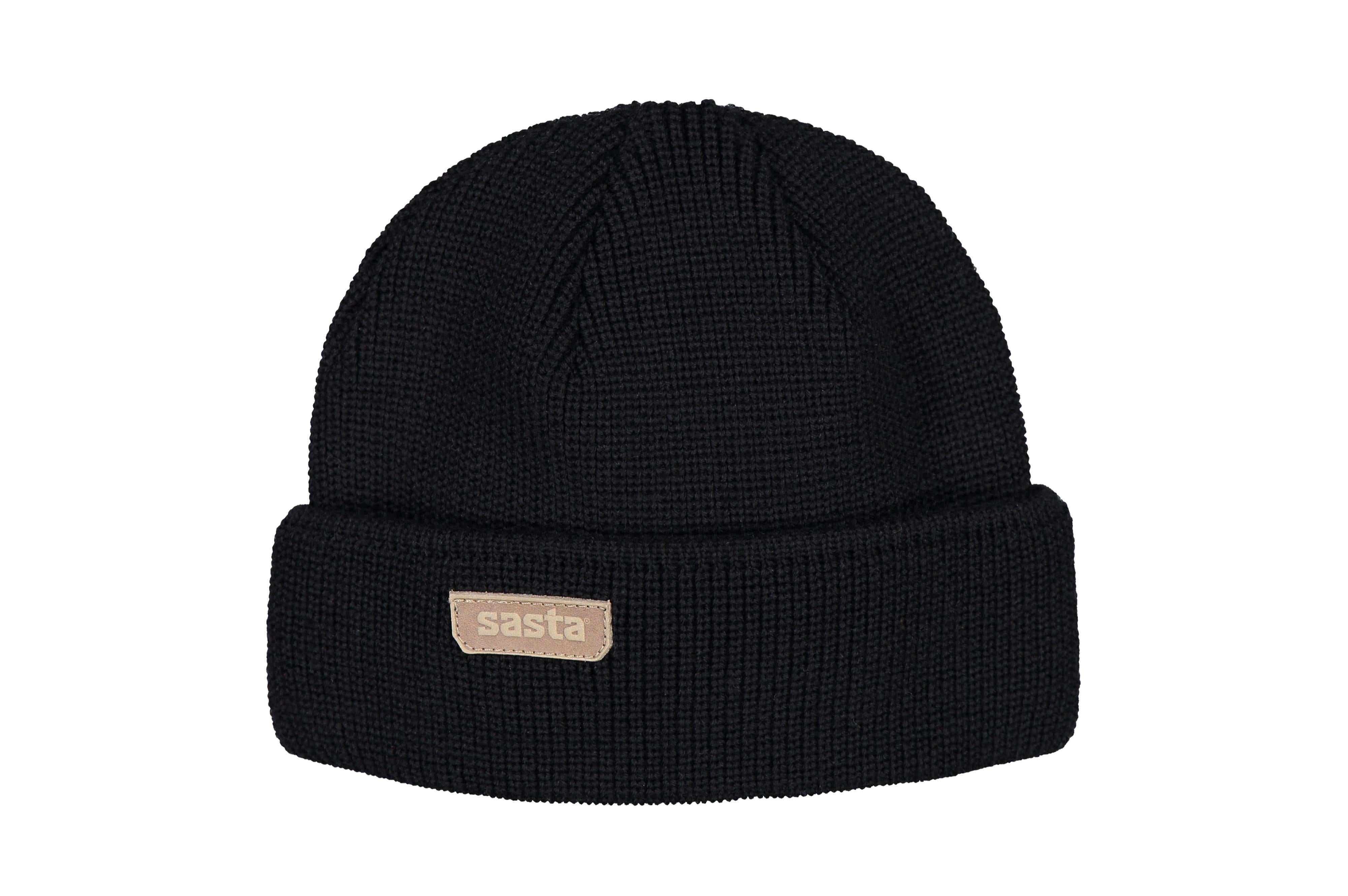 Sasta - Muje Beanie - Black / One Size - Kopf