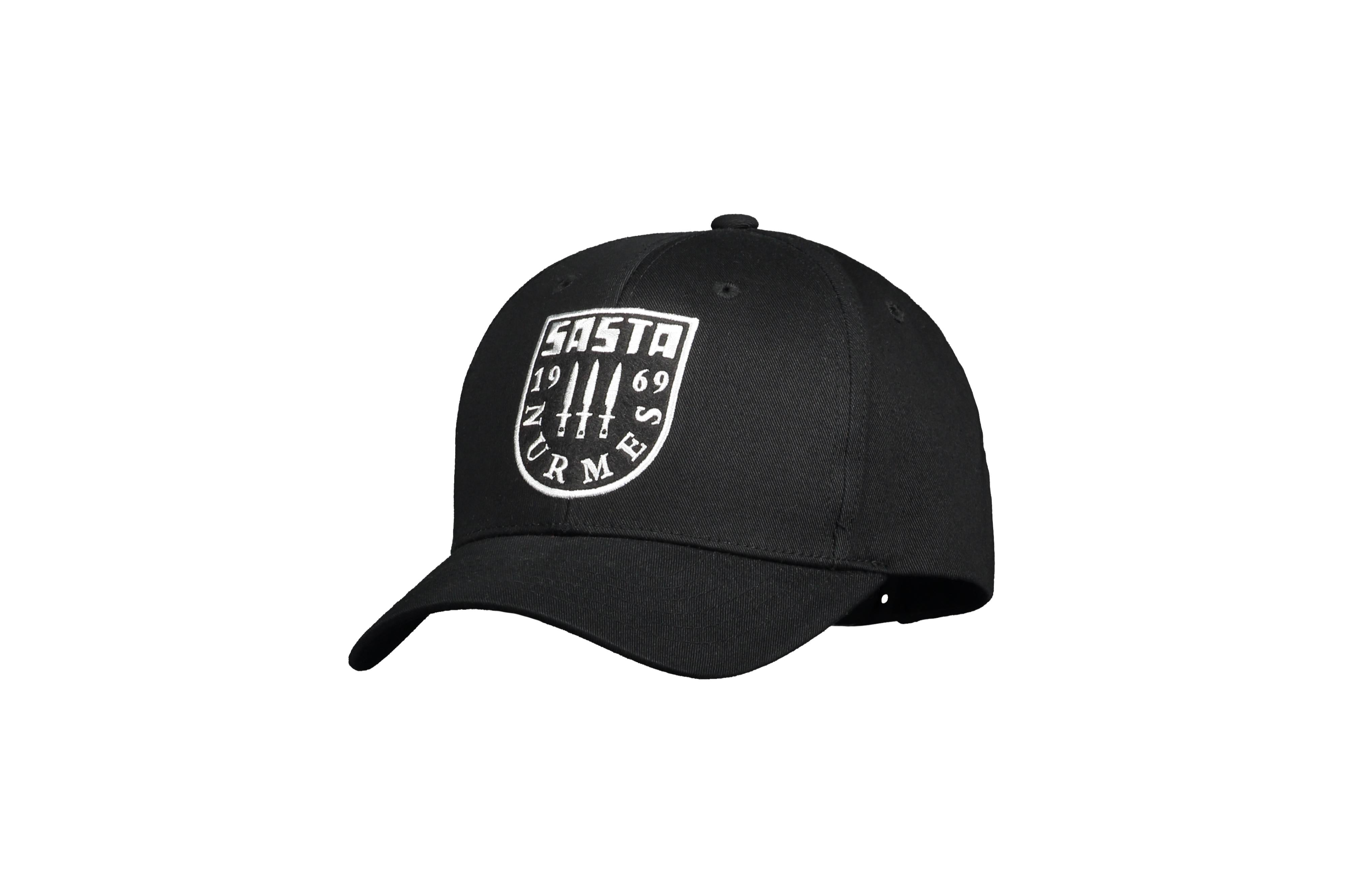 Sasta - Nurmes Cap - Black - Kopf