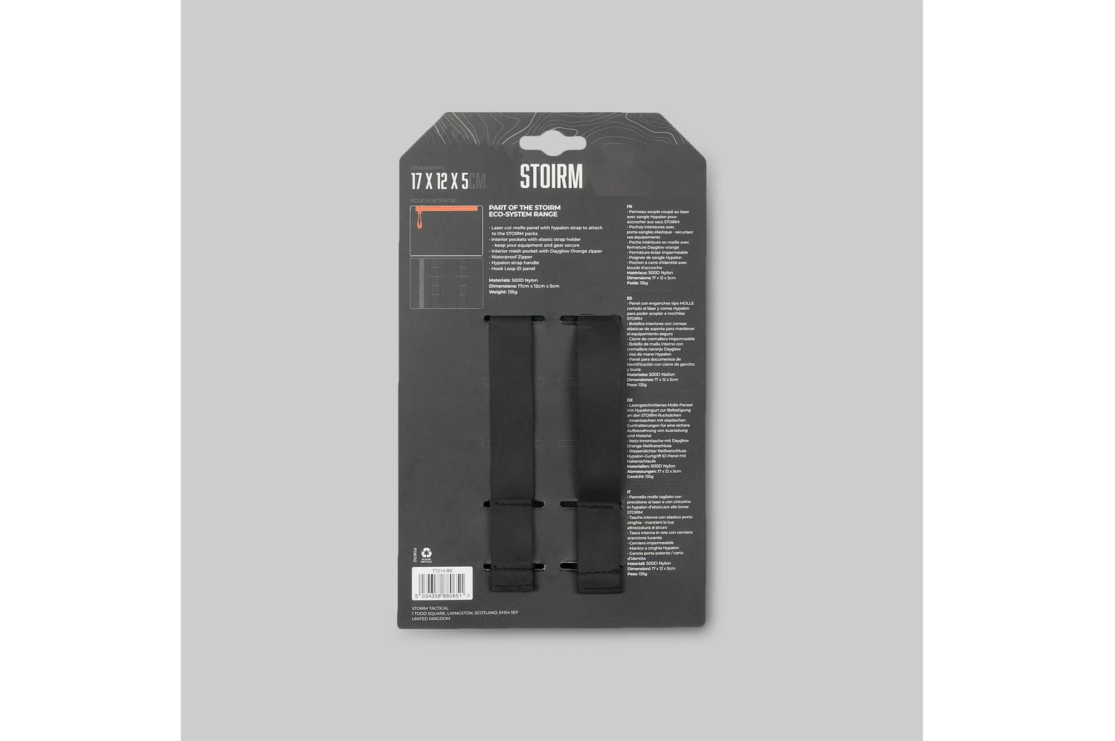 Stoirm - Small Pouch V.2 - Rucksack Organizer