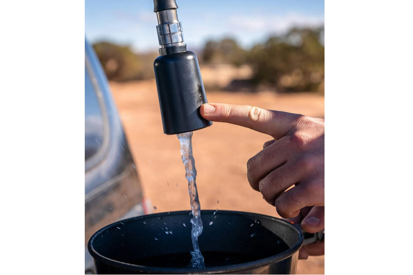 Waschbecken & Dusch Kit mit Sensor - One Size - Wasser