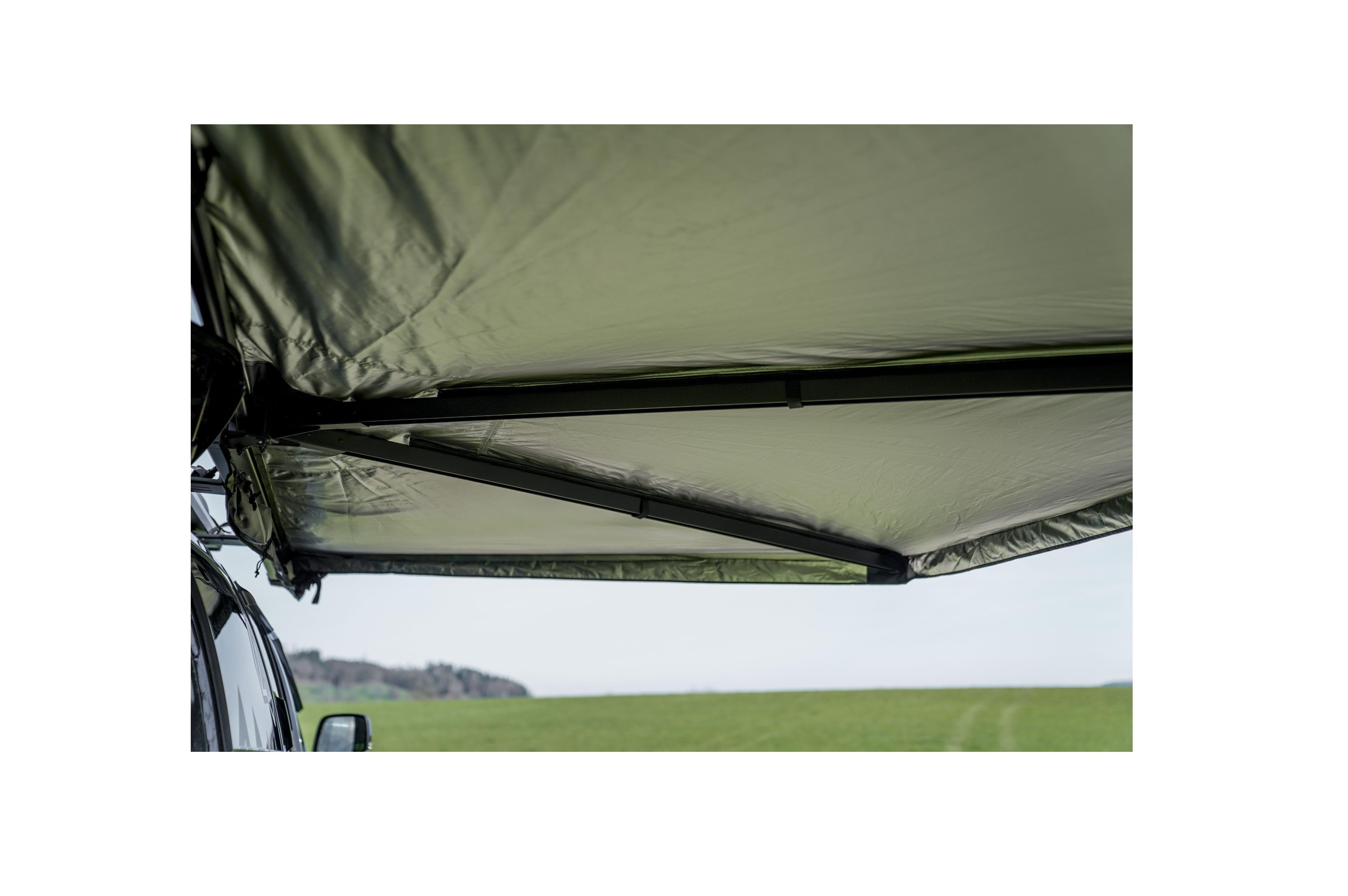 Wild Land - 180° Car Awning Right-Side - 460x200x200 cm - Dachzelt Zubehör