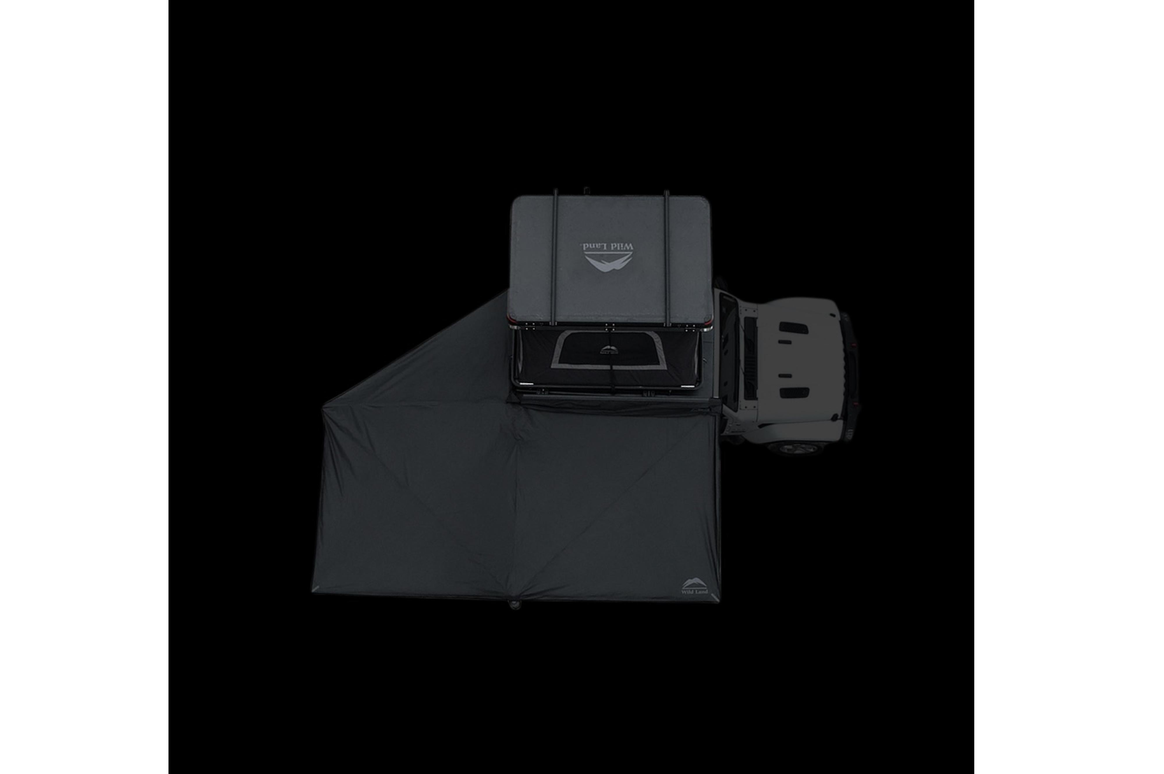 270° Car Awning Right-Side - 460x300x200 cm - Dachzelt Zubehör