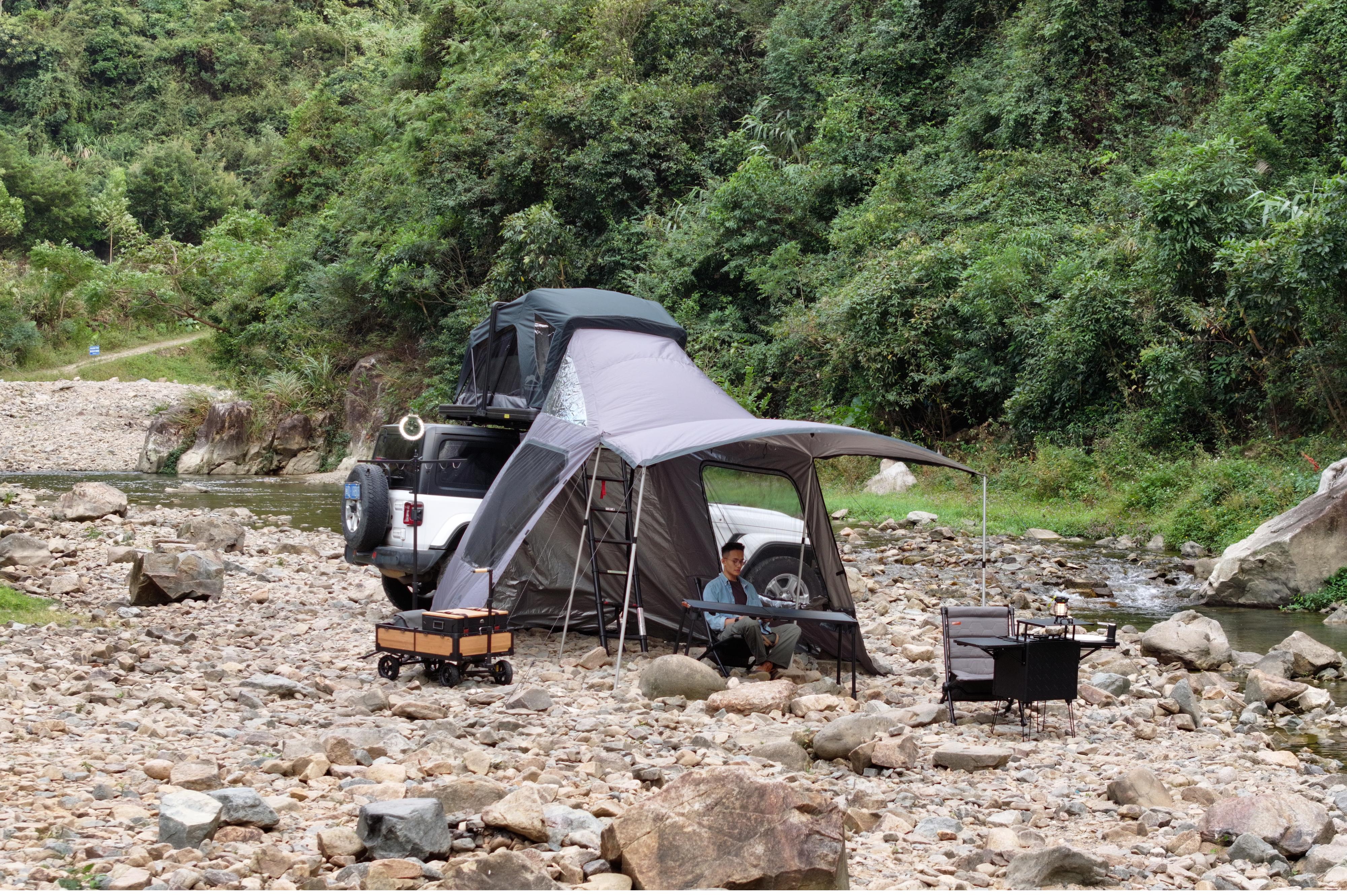 Wild Land - Annex Summit Explorer 130 - 300x300x270 cm - Vorzelte