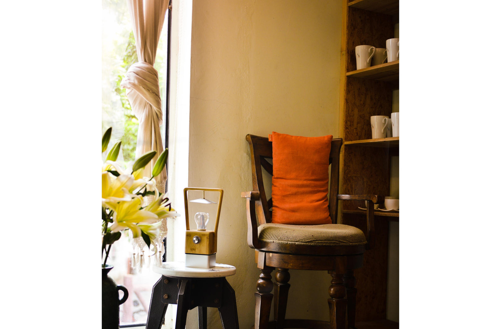 Wild Land - Bamboo Latern - 16.8x10.5x32 cm - TopDeals