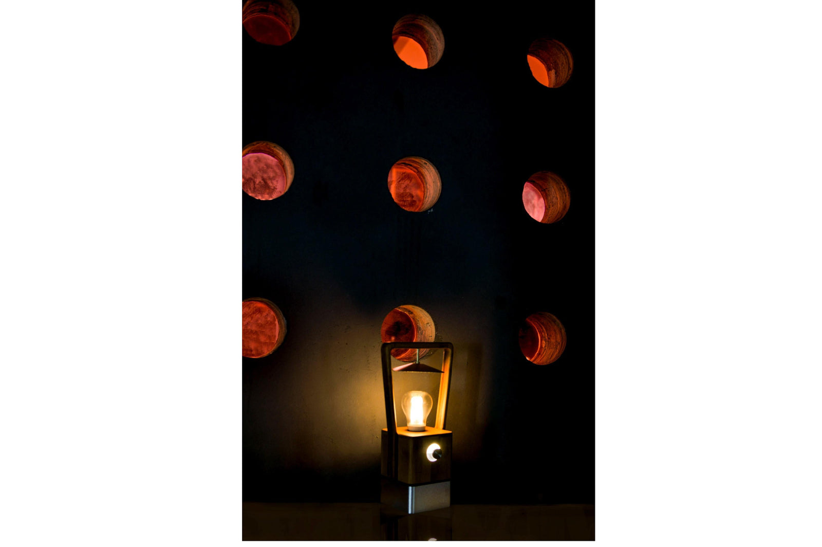 Wild Land - Bamboo Latern - 16.8x10.5x32 cm - TopDeals