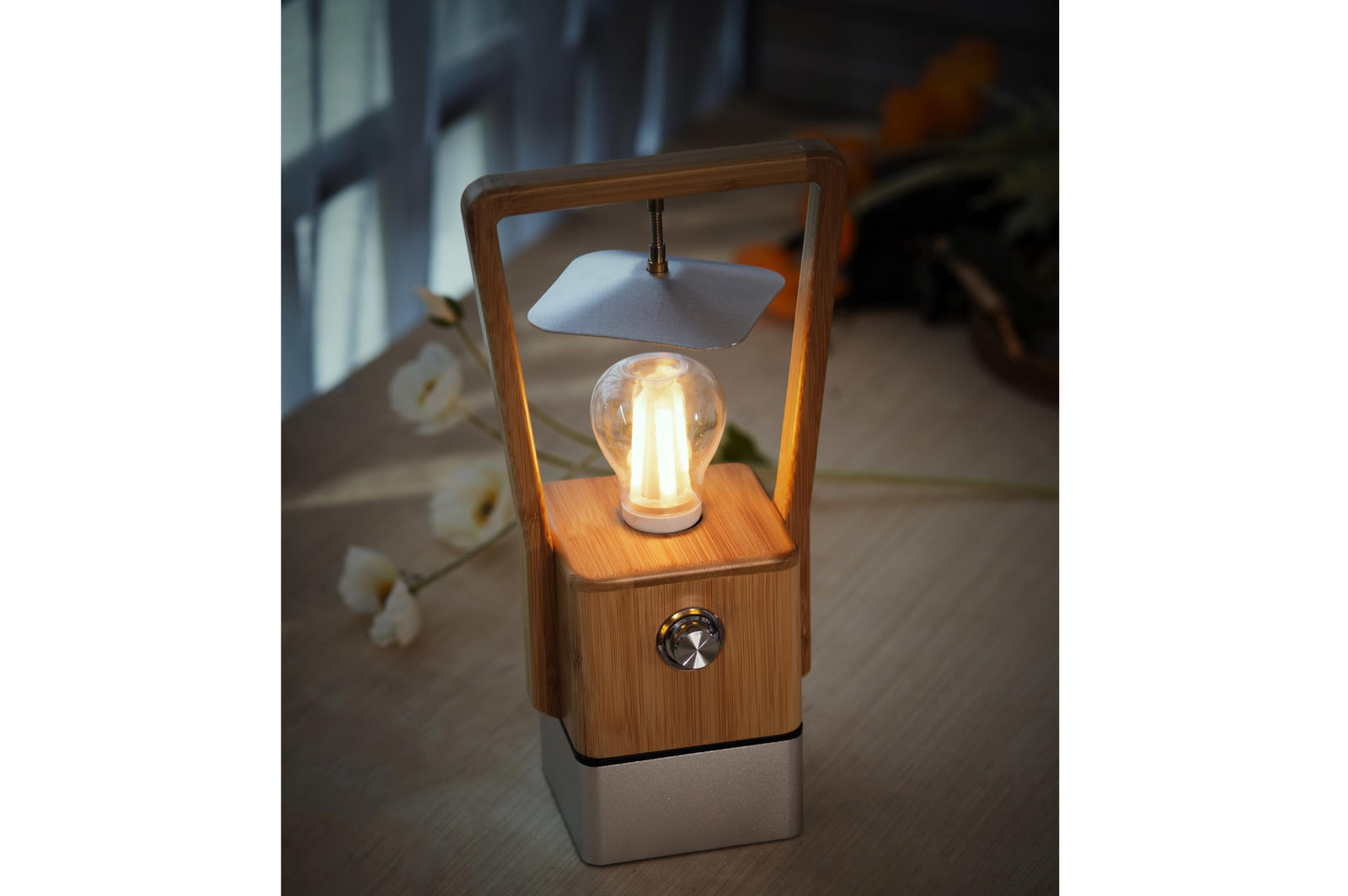 Wild Land - Bamboo Latern - 16.8x10.5x32 cm - TopDeals