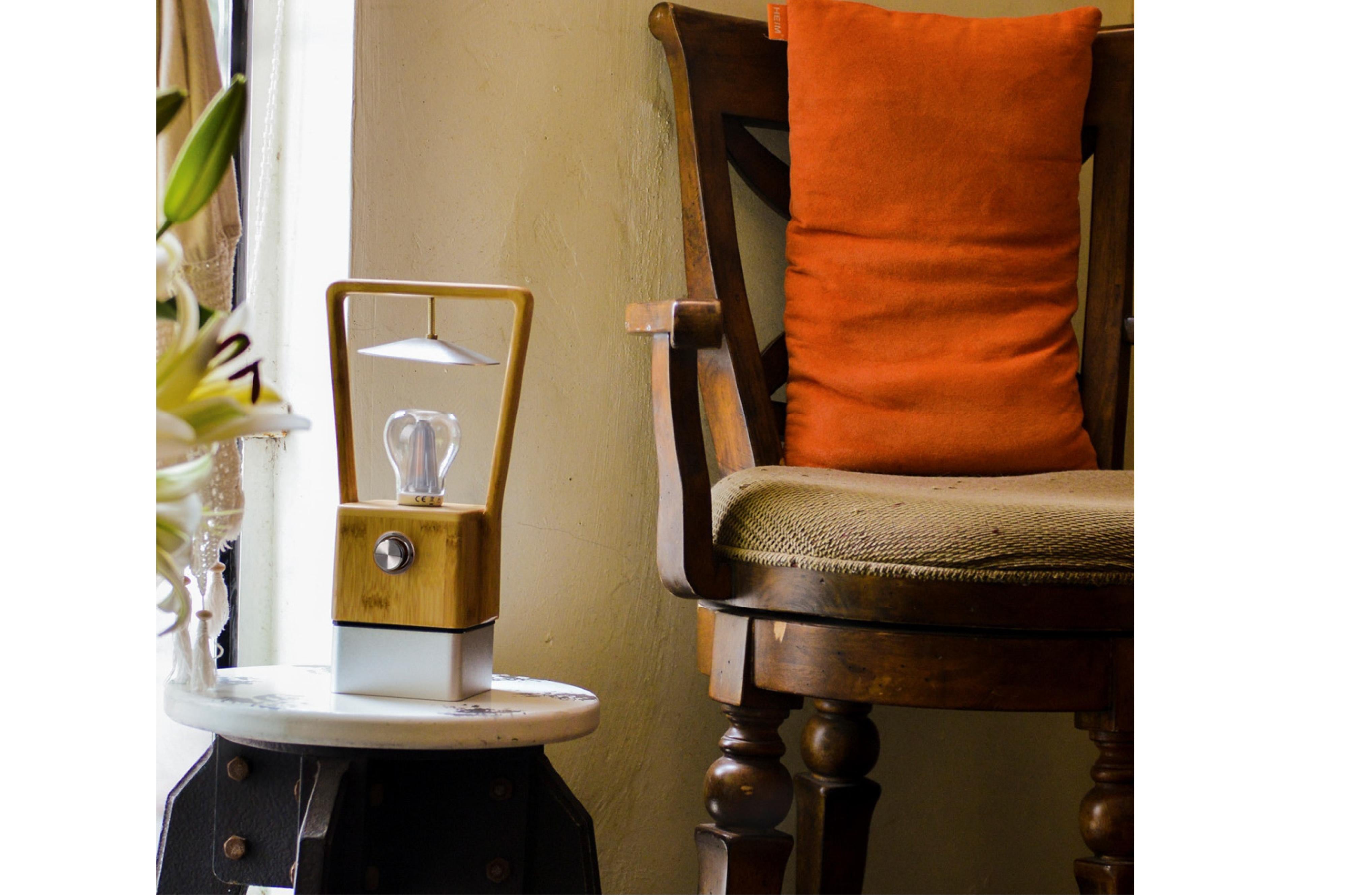 Wild Land - Bamboo Latern - 16.8x10.5x32 cm - TopDeals