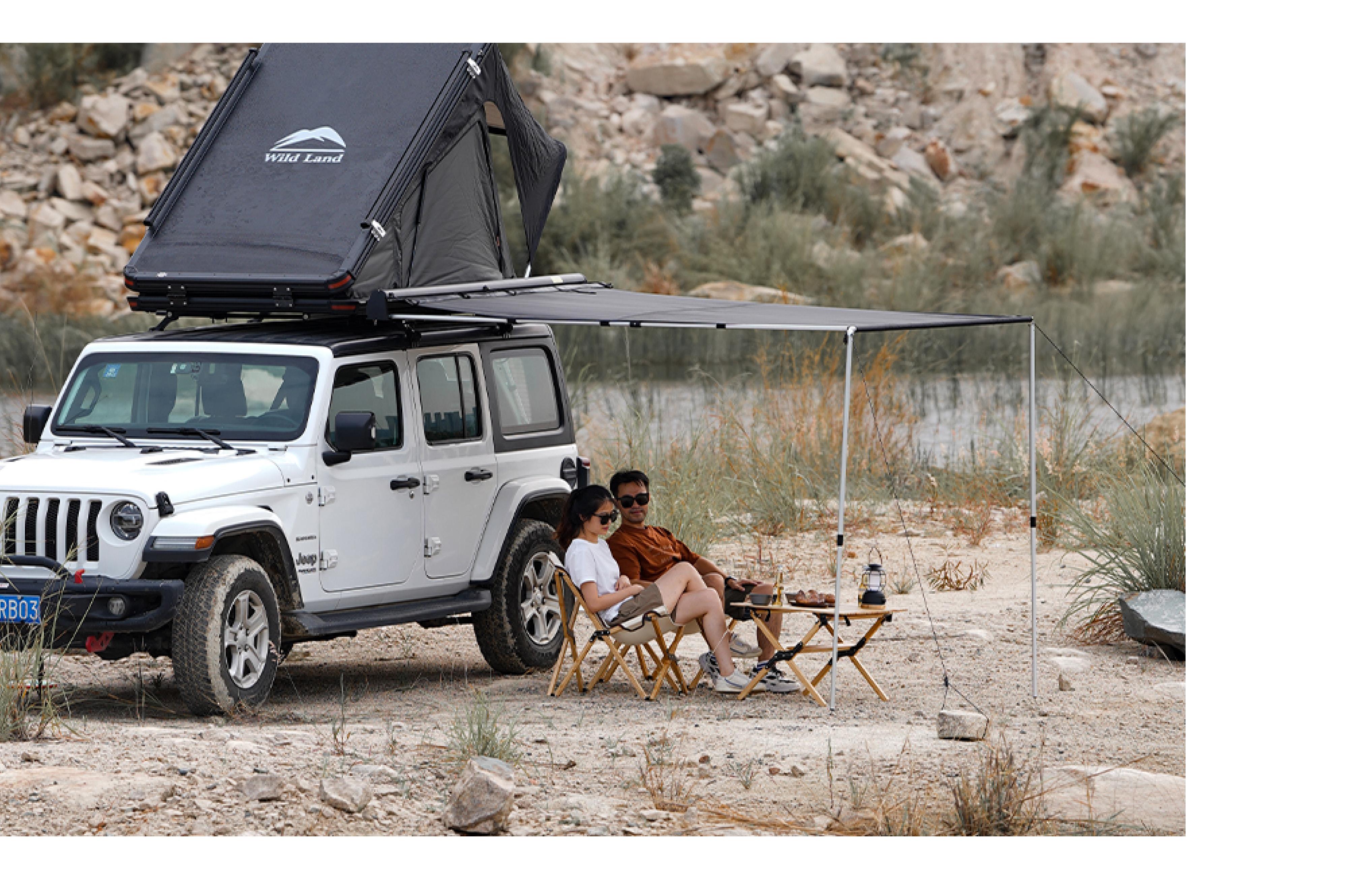 Wild Land - Car Awning Large - 250x250x200 cm - Dachzelt Zubehör