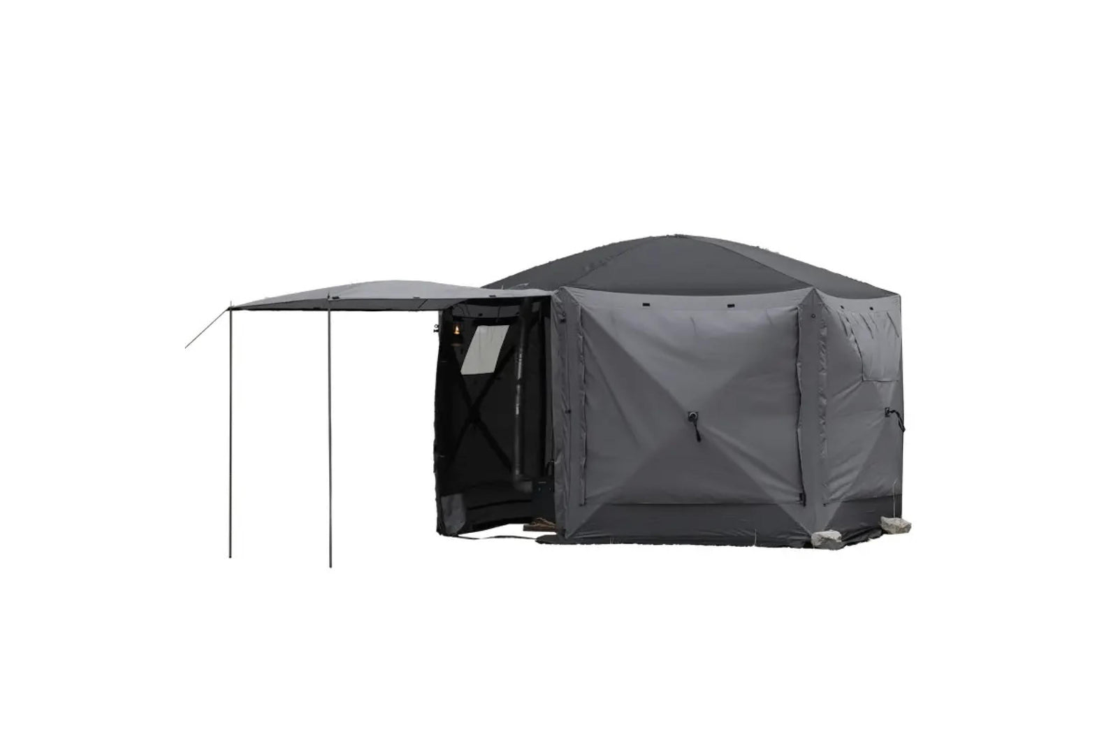 Hub Screen House 600 Lux - 366x366x218 cm - Vorzelte