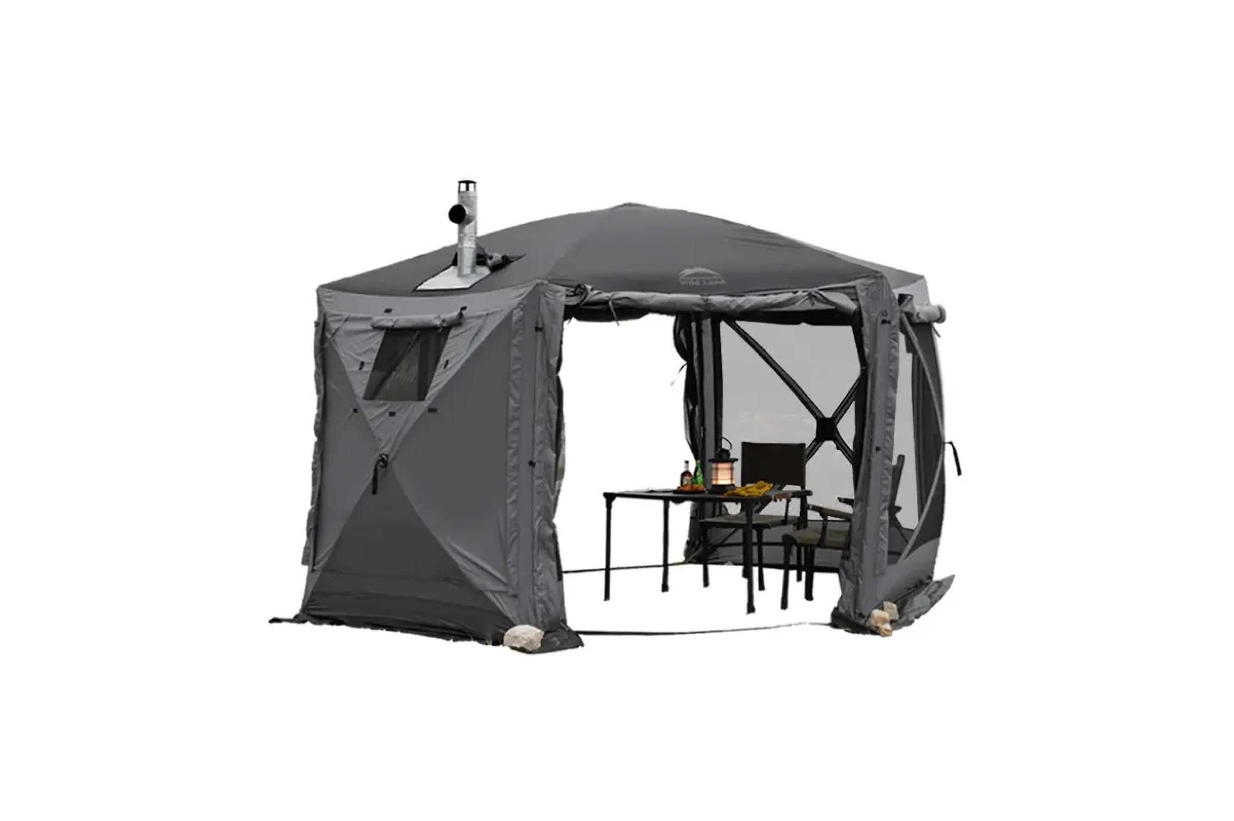 Hub Screen House 600 Lux - 366x366x218 cm - Vorzelte