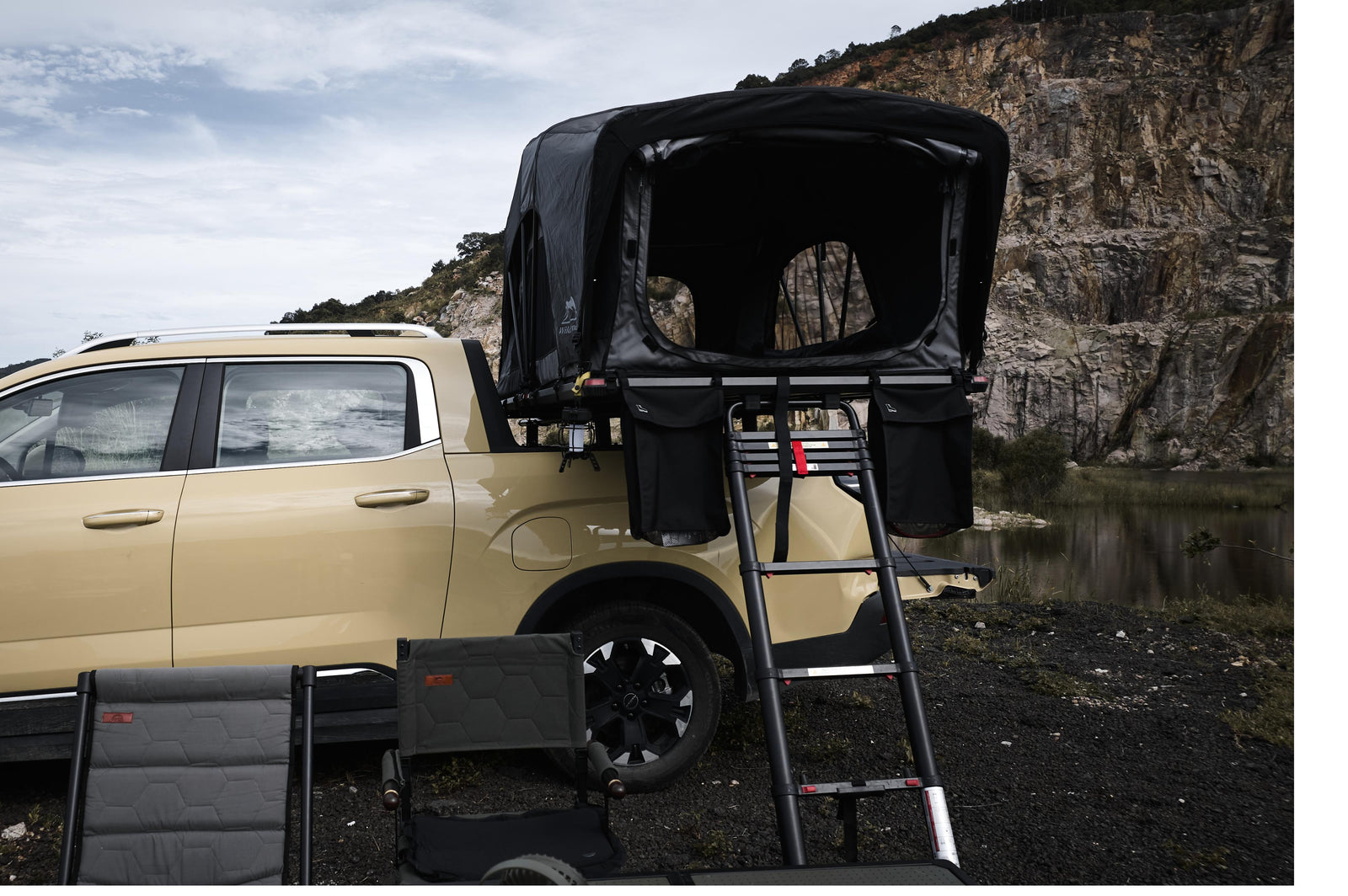 Wild Land - Lite Cruiser 120 XL - 230x125x103 cm - Dachzelte