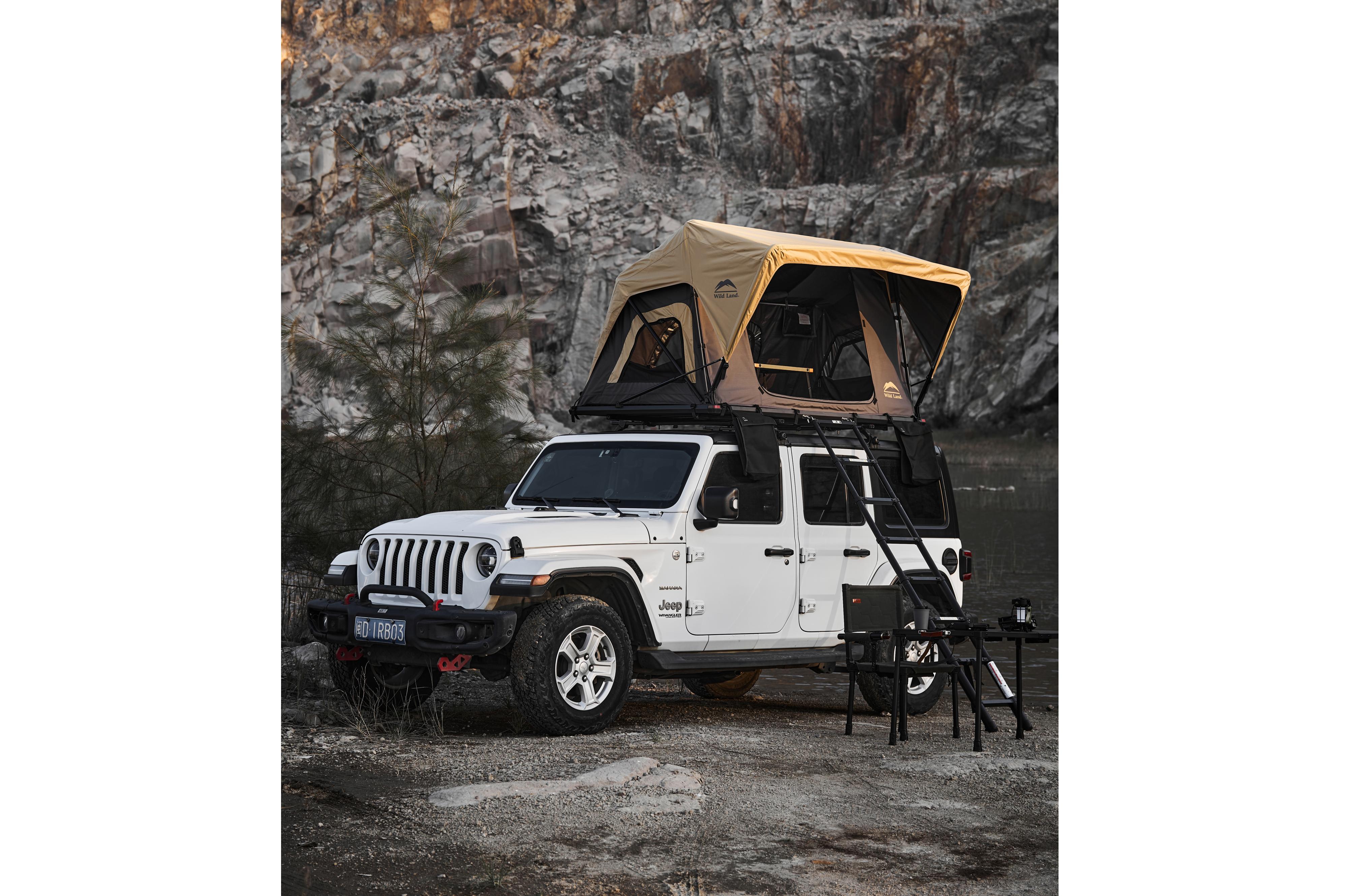 Wild Land - Normandy Auto 120 Lite - 206x120x70/105 cm - Dachzelte