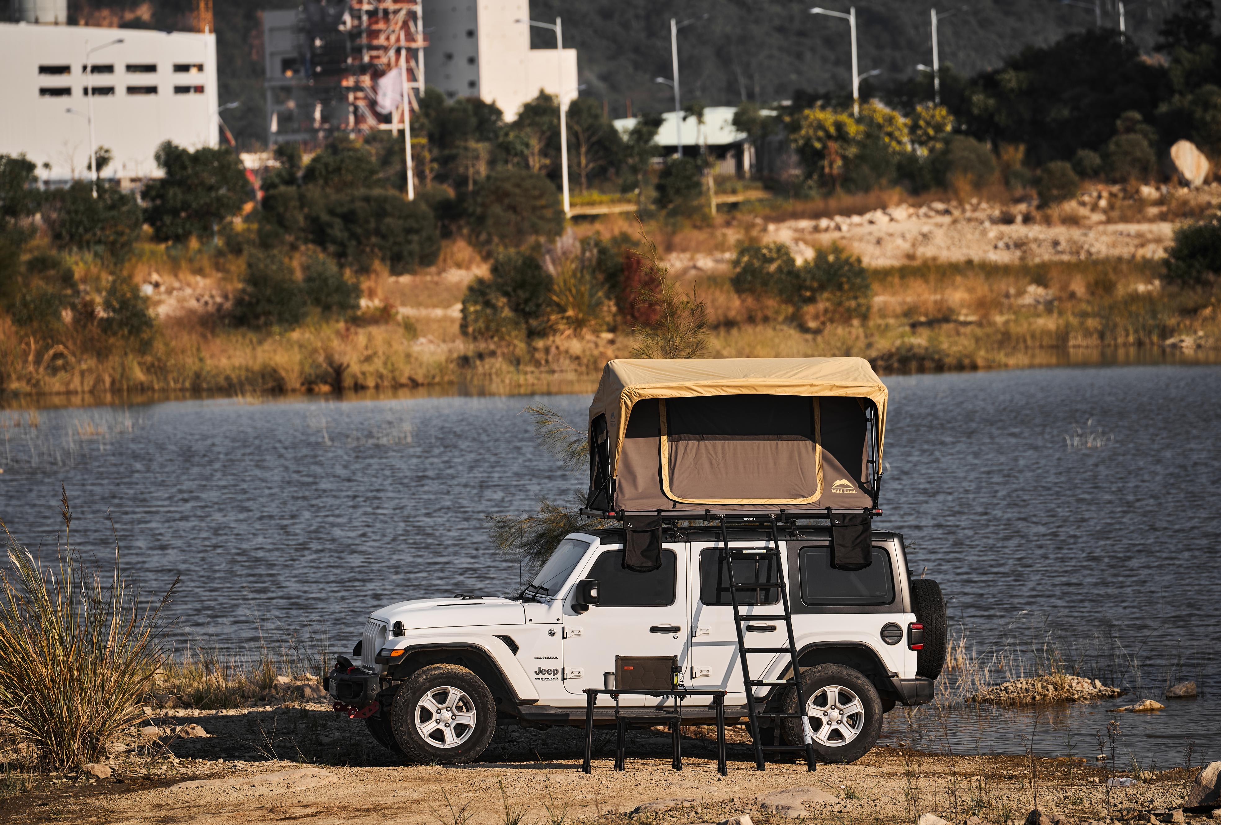 Wild Land - Normandy Auto 120 Lite - 206x120x70/105 cm - Dachzelte