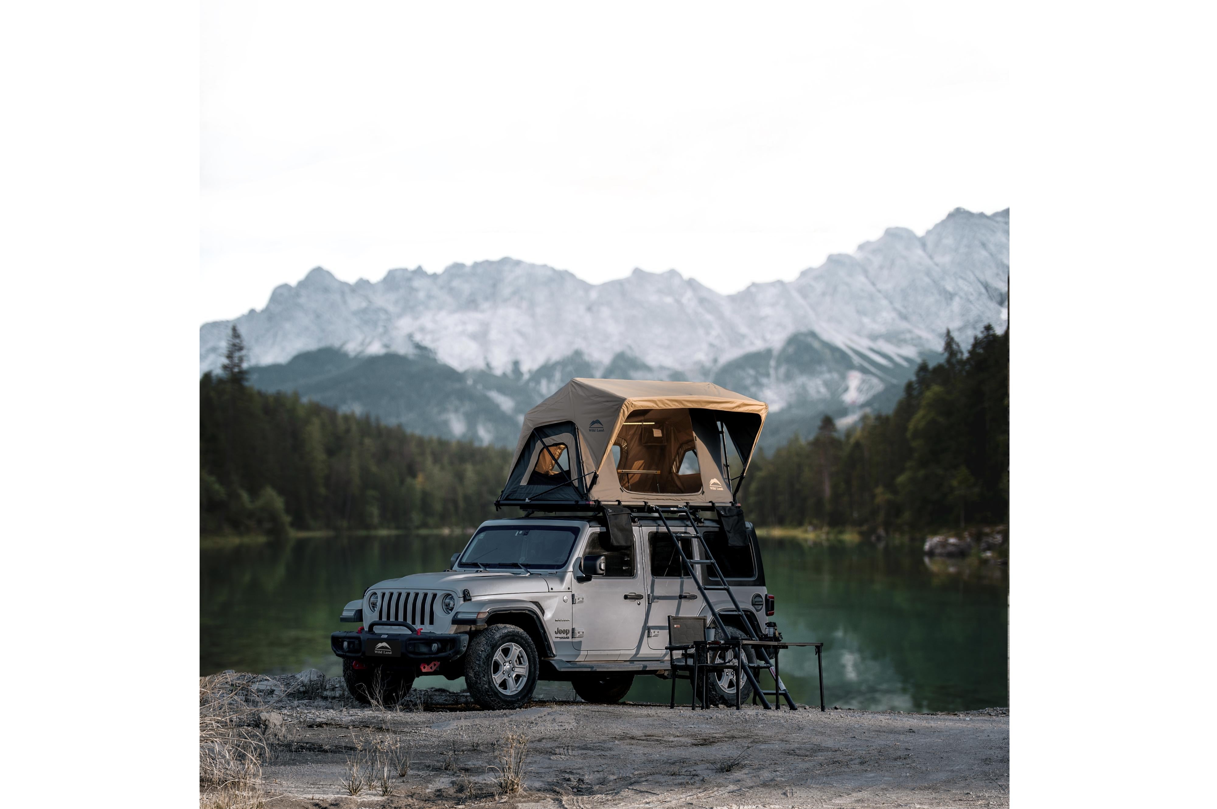 Wild Land - Normandy Auto 120 Lite - 206x120x70/105 cm - Dachzelte