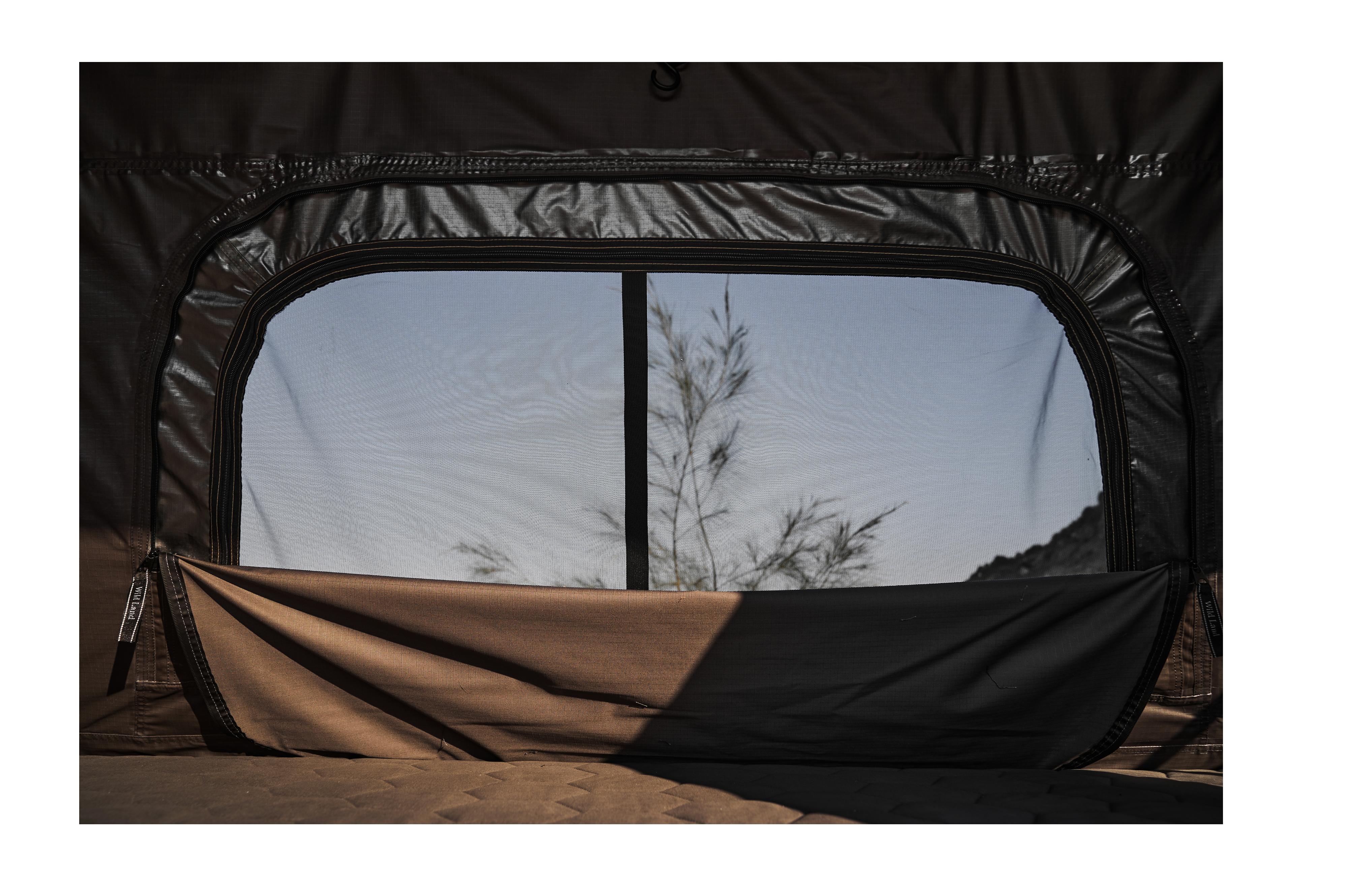 Wild Land - Normandy Auto 140 Lite - 206x140x90/125 cm - Dachzelte