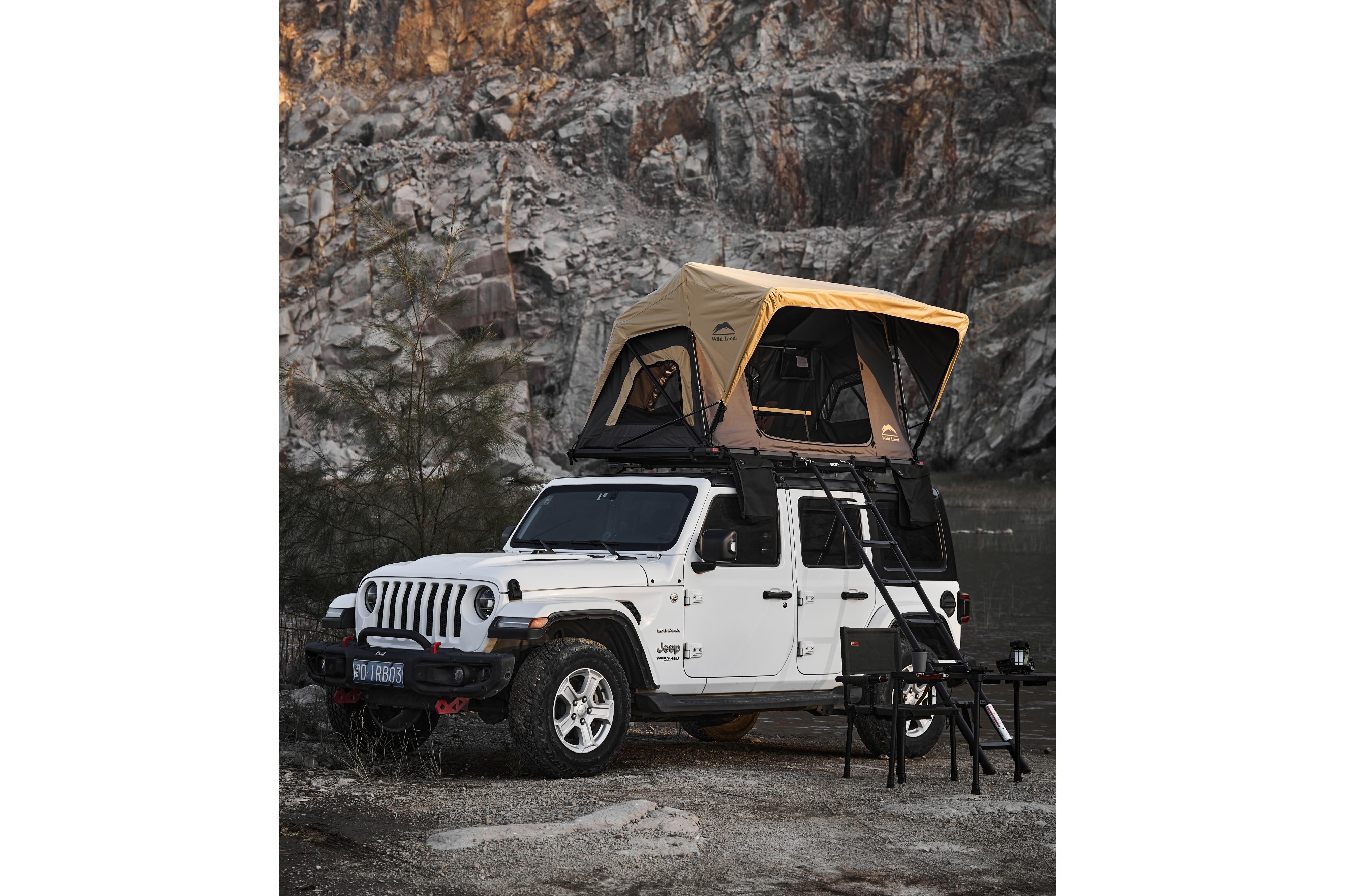 Wild Land - Normandy Auto 140 Lite - 206x140x90/125 cm - Dachzelte