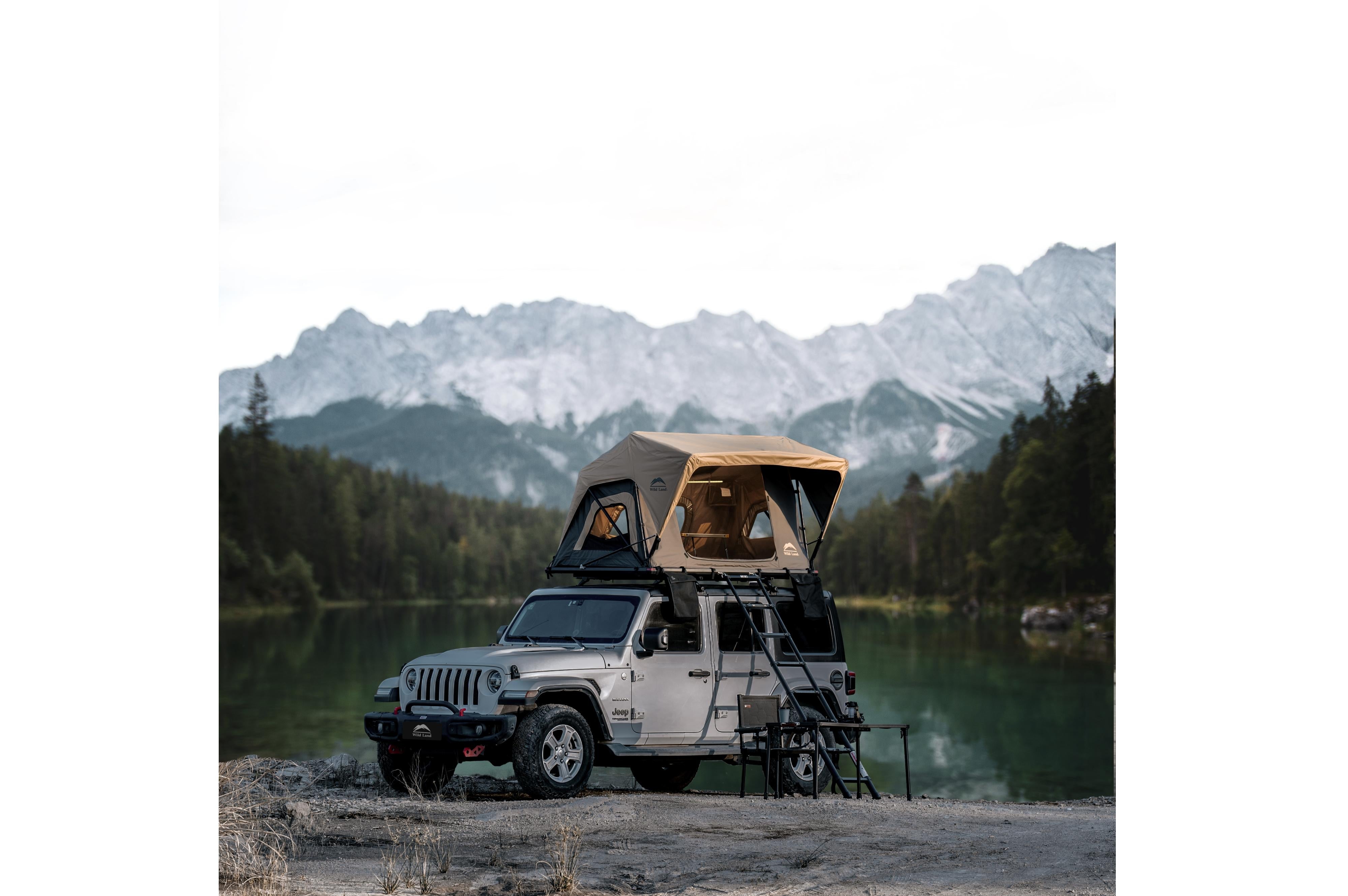 Wild Land - Normandy Auto 140 Lite - 206x140x90/125 cm - Dachzelte