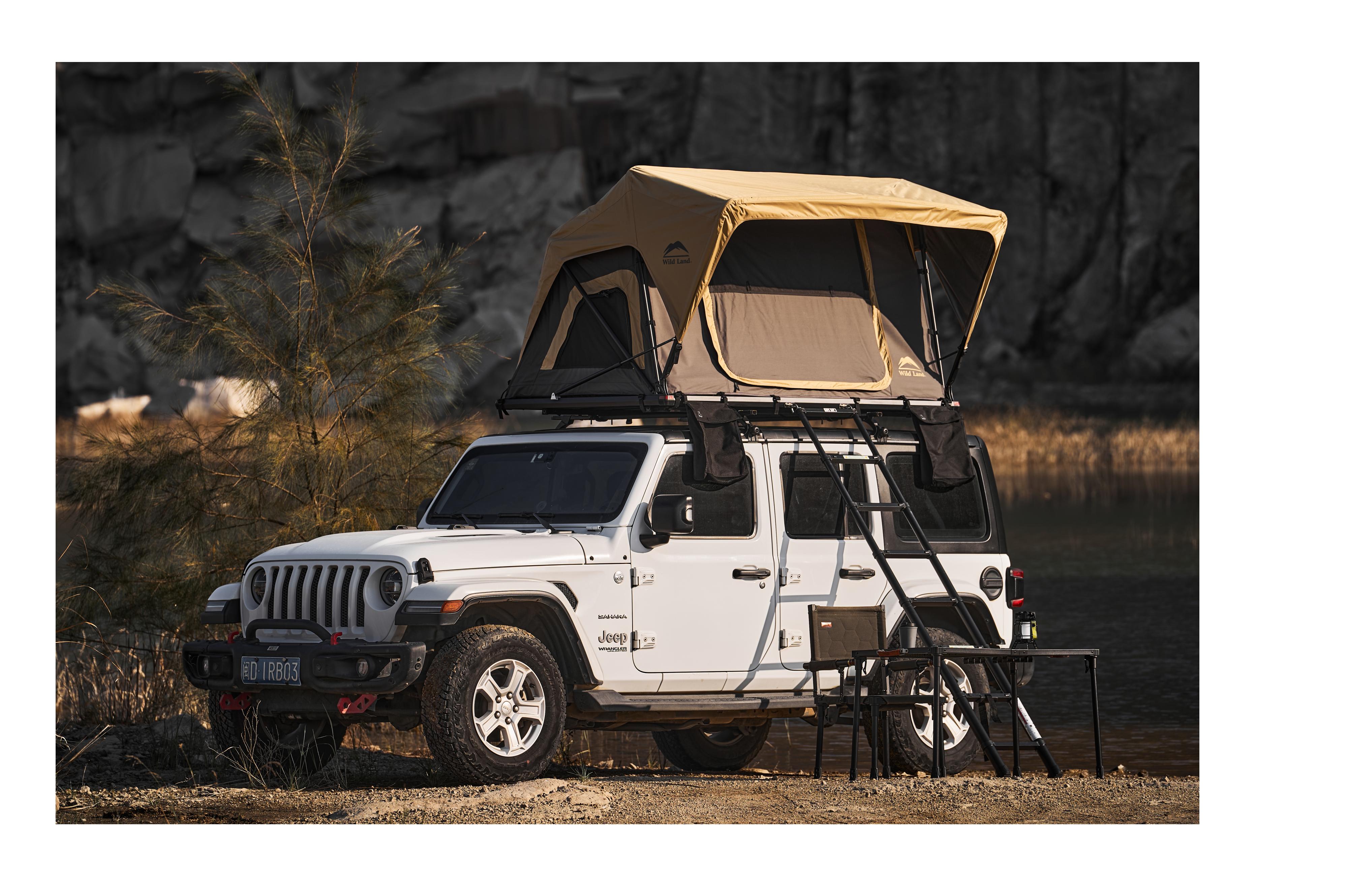 Wild Land - Normandy Auto 140 Lite - 206x140x90/125 cm - Dachzelte