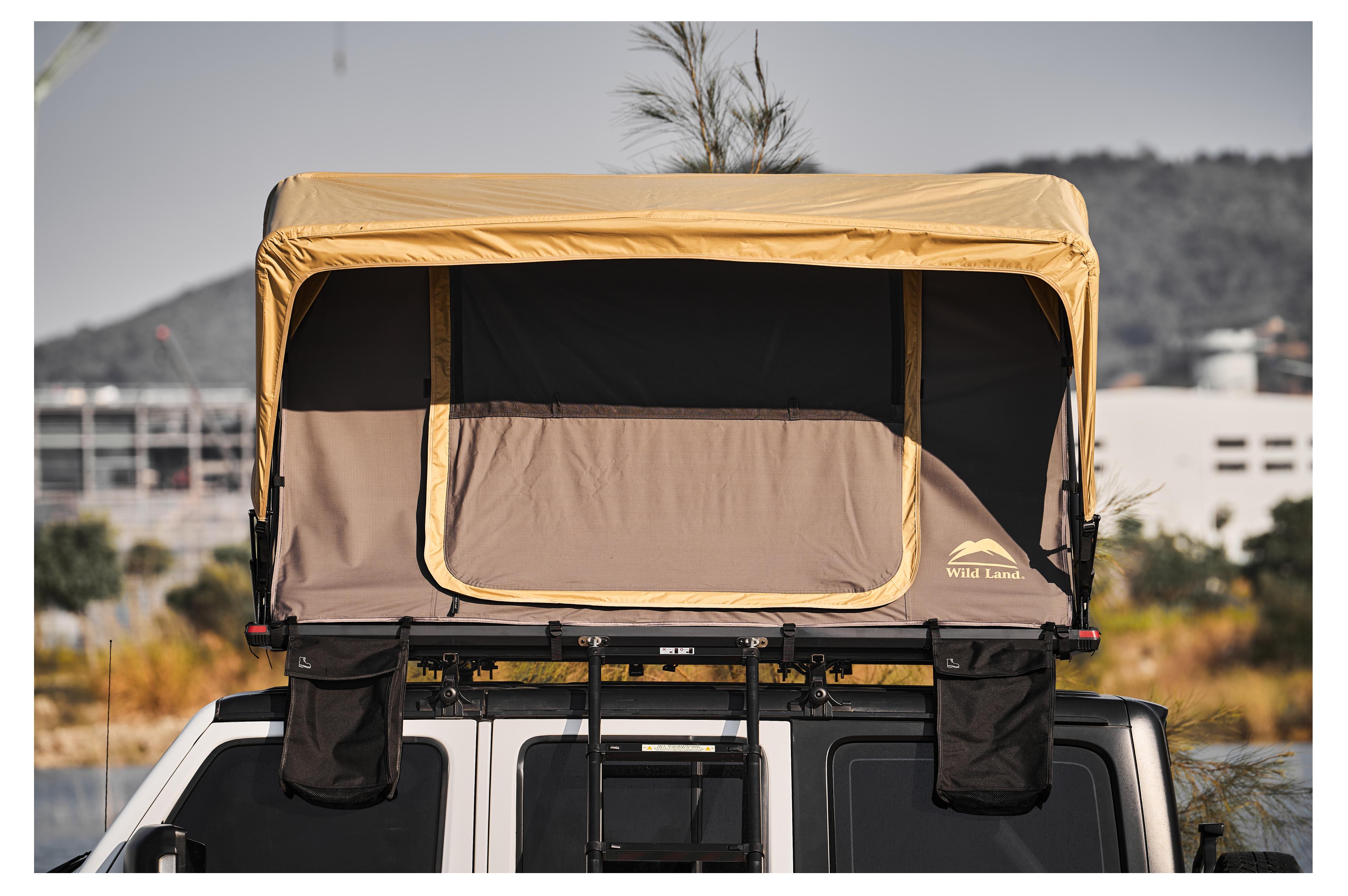 Wild Land - Normandy Auto 140 Lite - 206x140x90/125 cm - Dachzelte