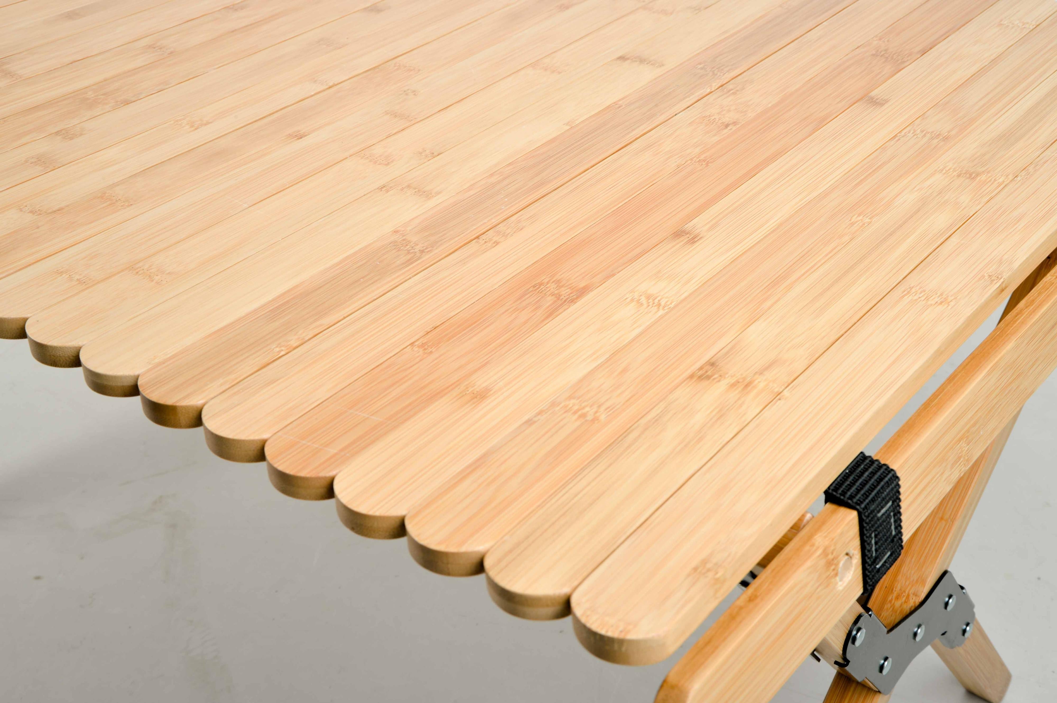 Wild Land - Portable Bamboo Table - 91x60x45 cm - Camping Tische