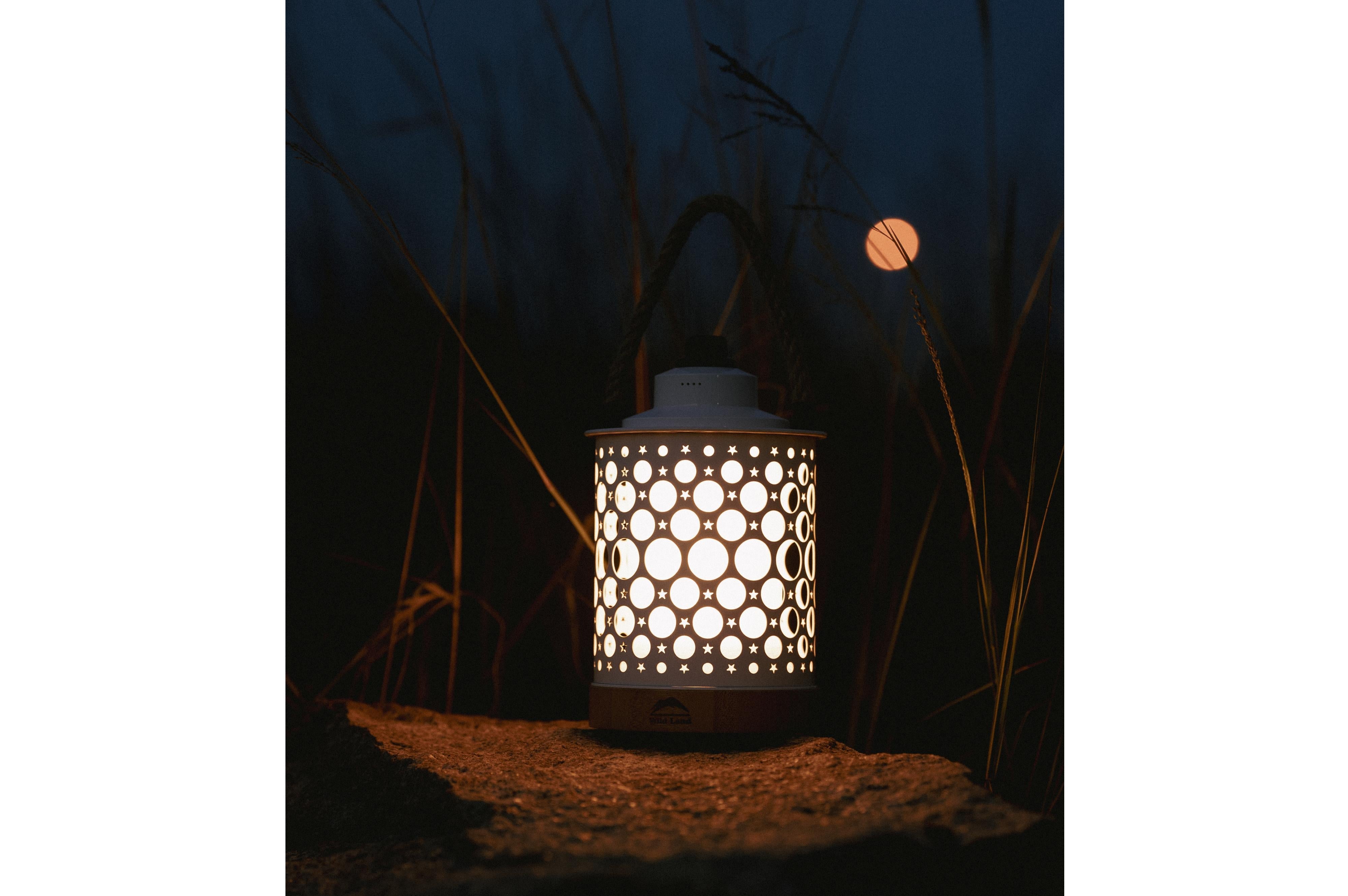 Wild Land - Ring Latern - 11.6x11.6x19.5 cm - Camping Light