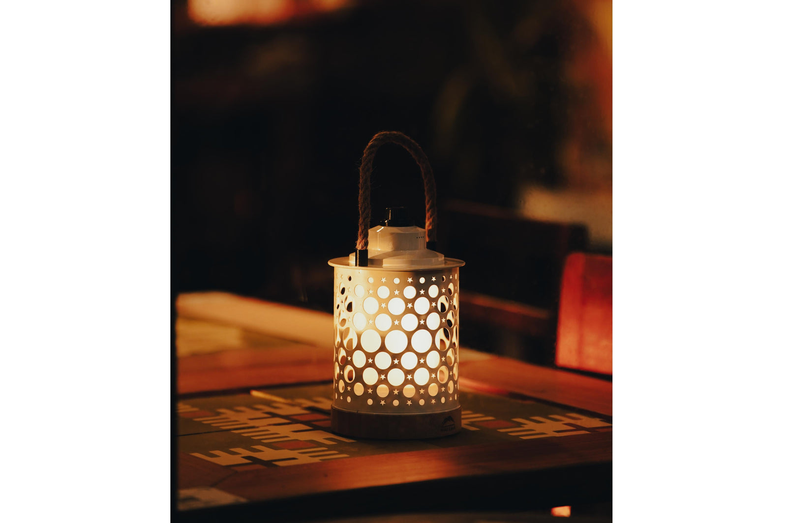 Wild Land - Ring Latern - 11.6x11.6x19.5 cm - Camping Light